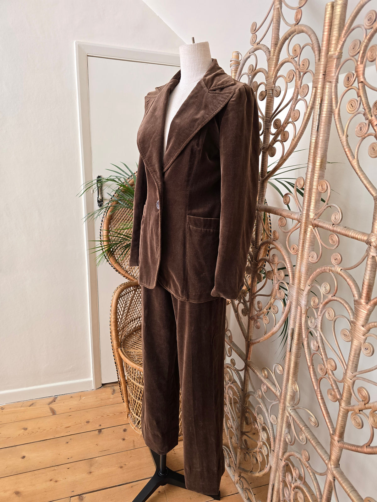 Vintage two piece suit jacket trousers