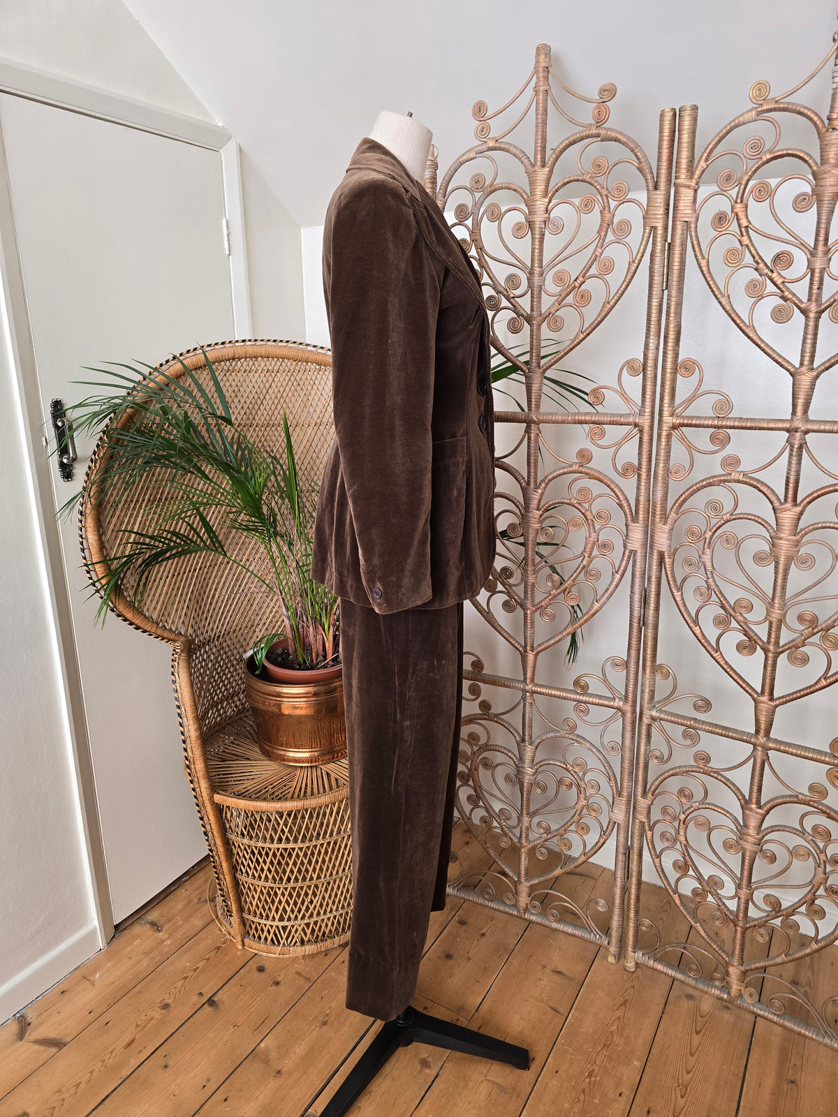 Vintage two piece suit jacket trousers