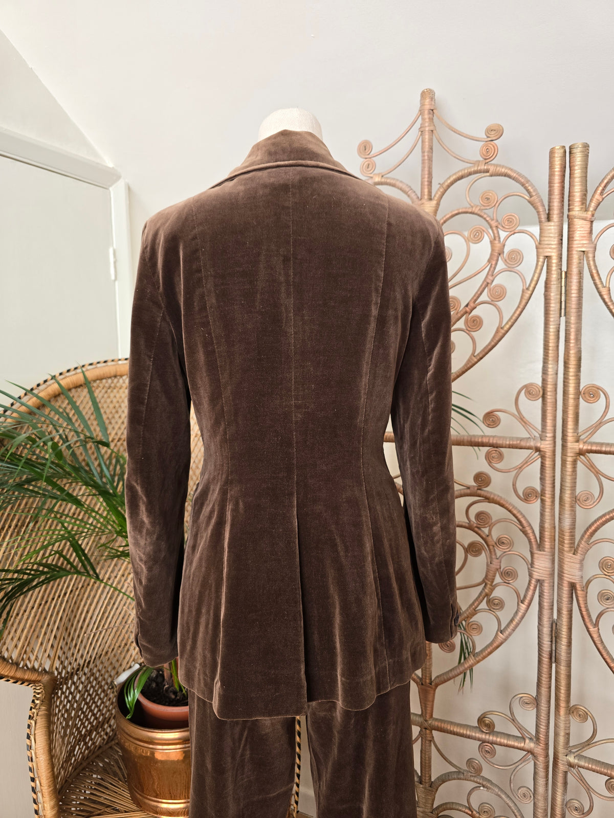 Vintage two piece suit jacket trousers