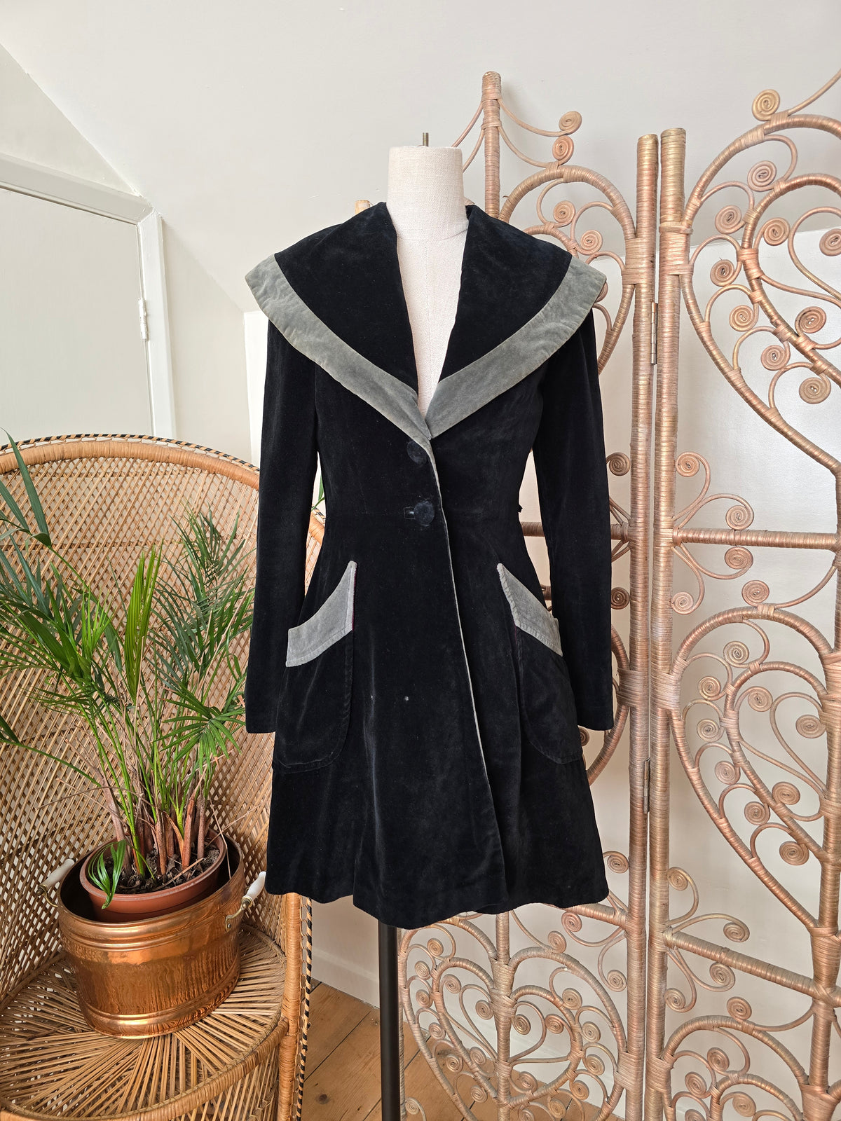 Vintage Aristos velvet jacket