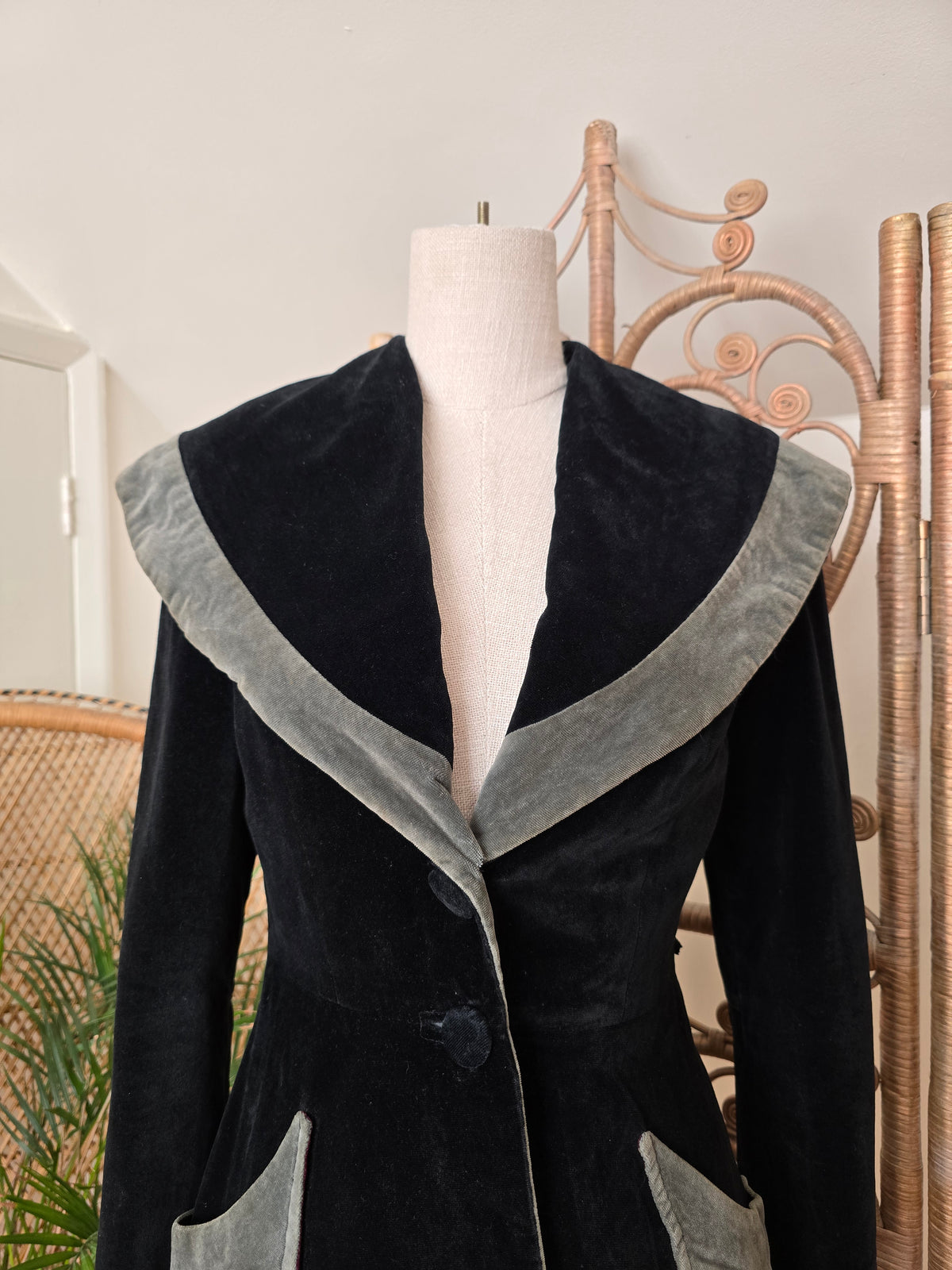Vintage Aristos velvet jacket