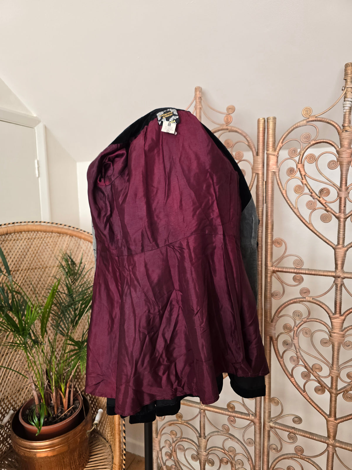 Vintage Aristos velvet jacket