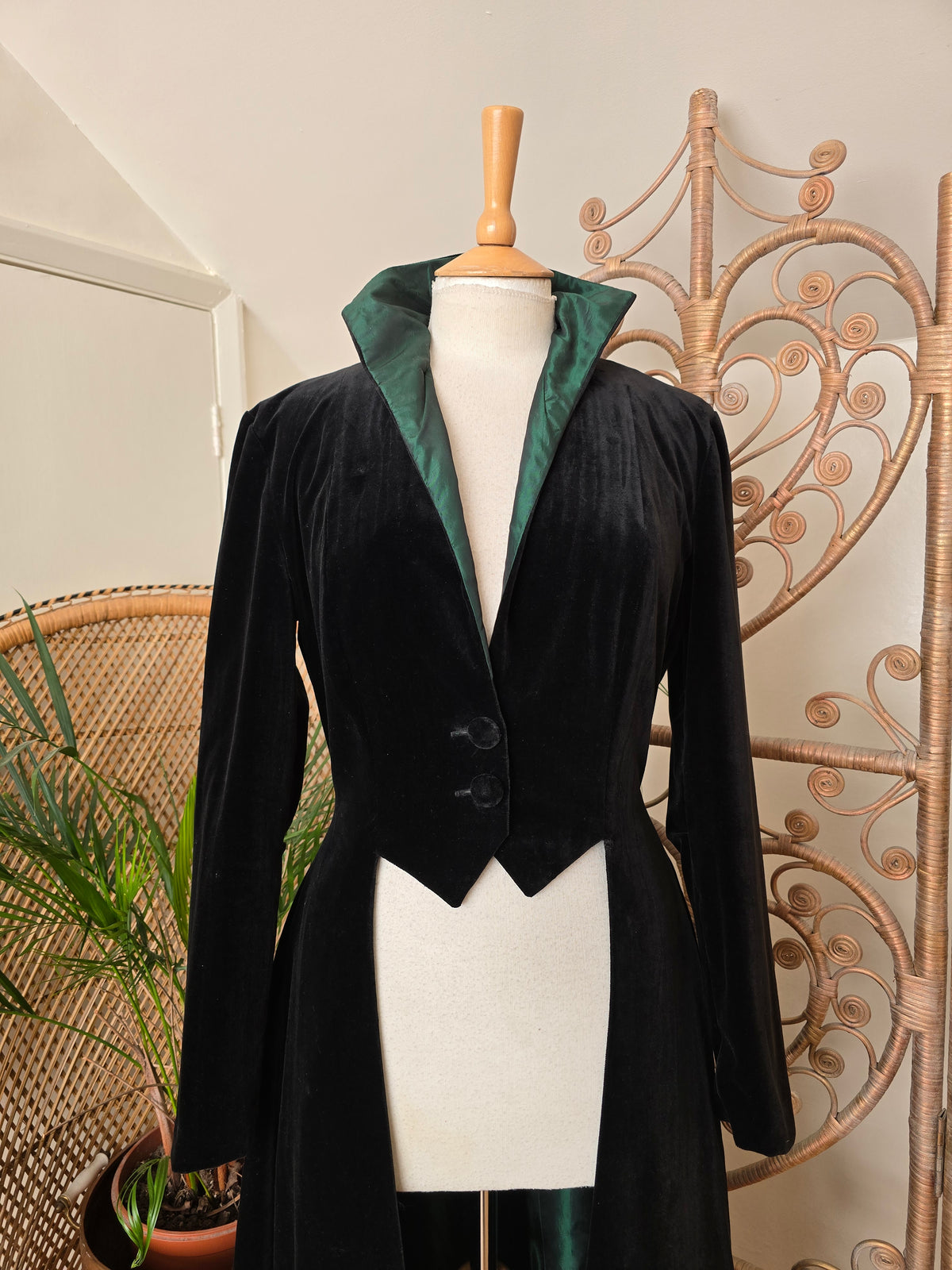 Vintage velvet jacket