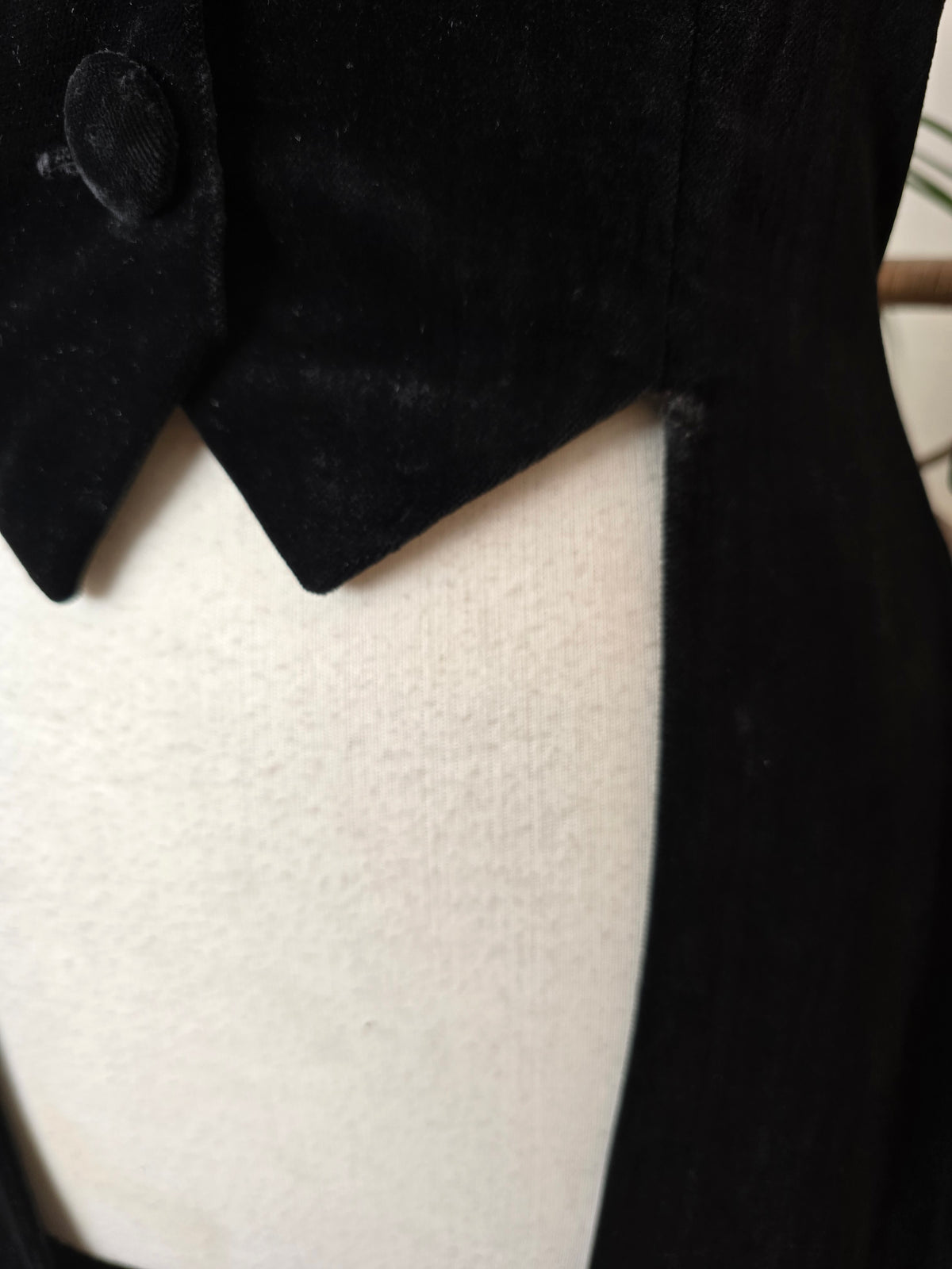 Vintage velvet jacket