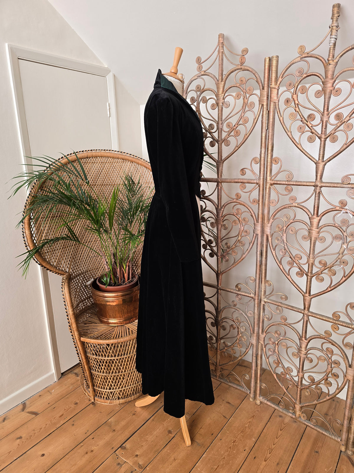 Vintage velvet jacket
