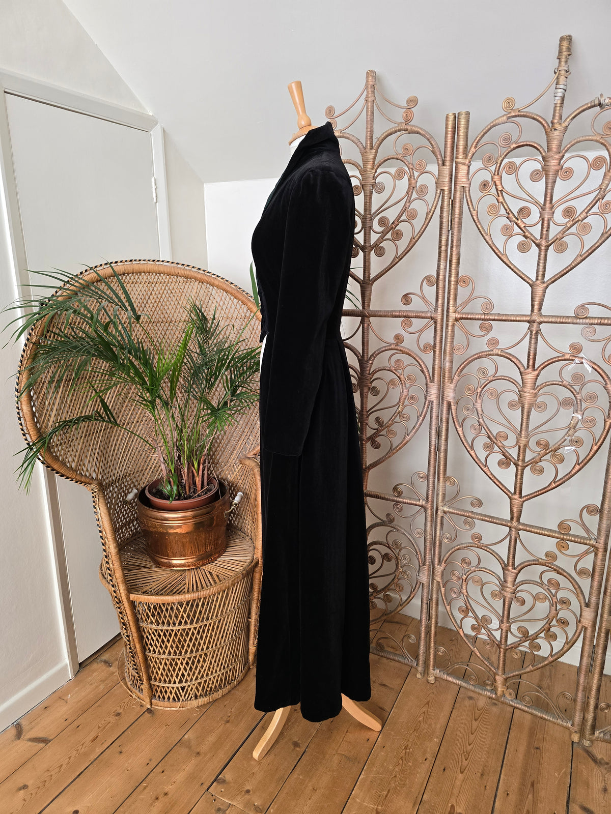 Vintage velvet jacket