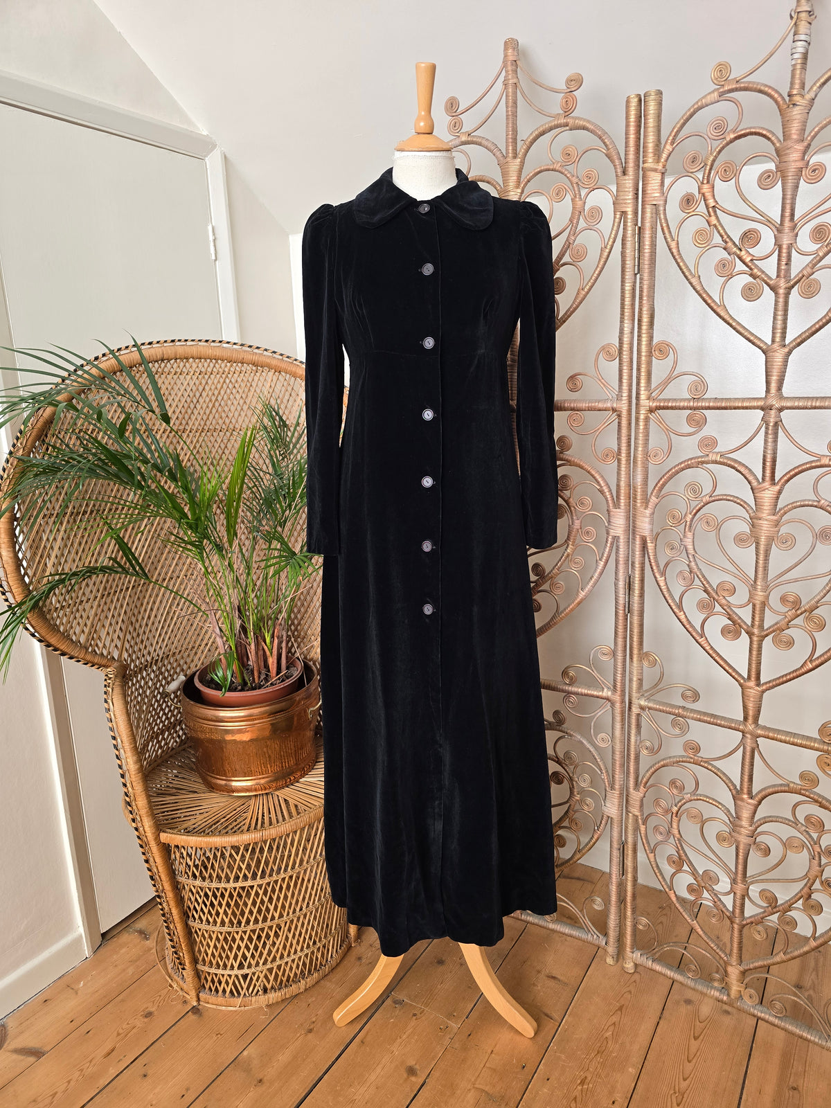 Vintage Richard Shops velvet dress jacket