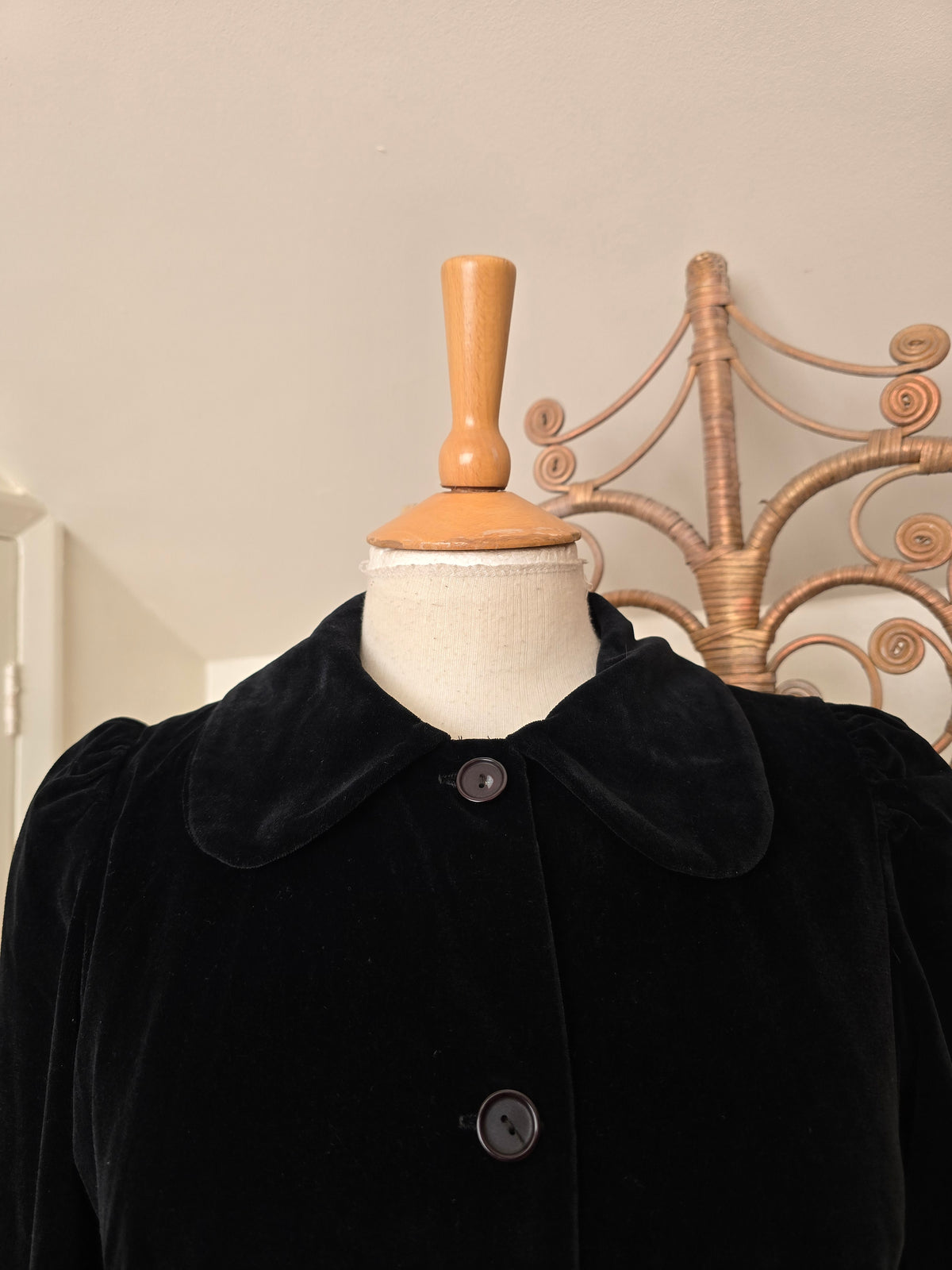 Vintage Richard Shops velvet dress jacket
