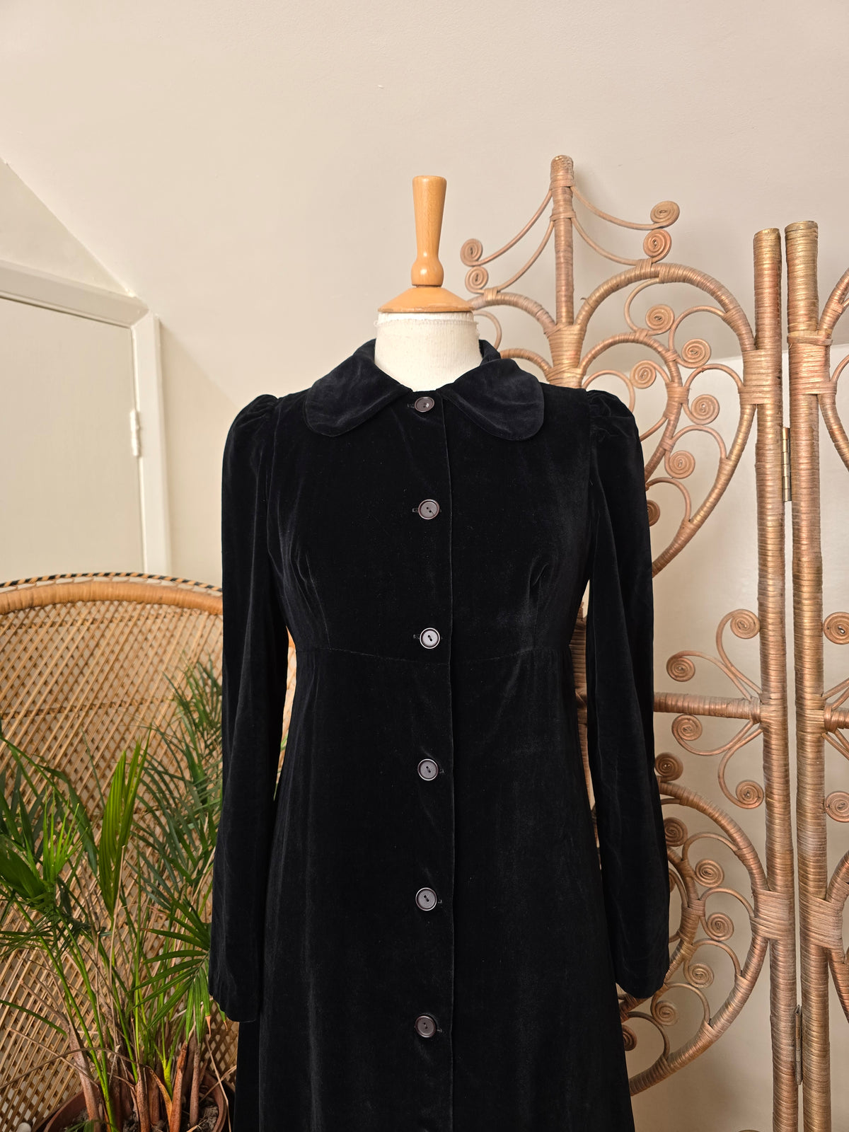 Vintage Richard Shops velvet dress jacket