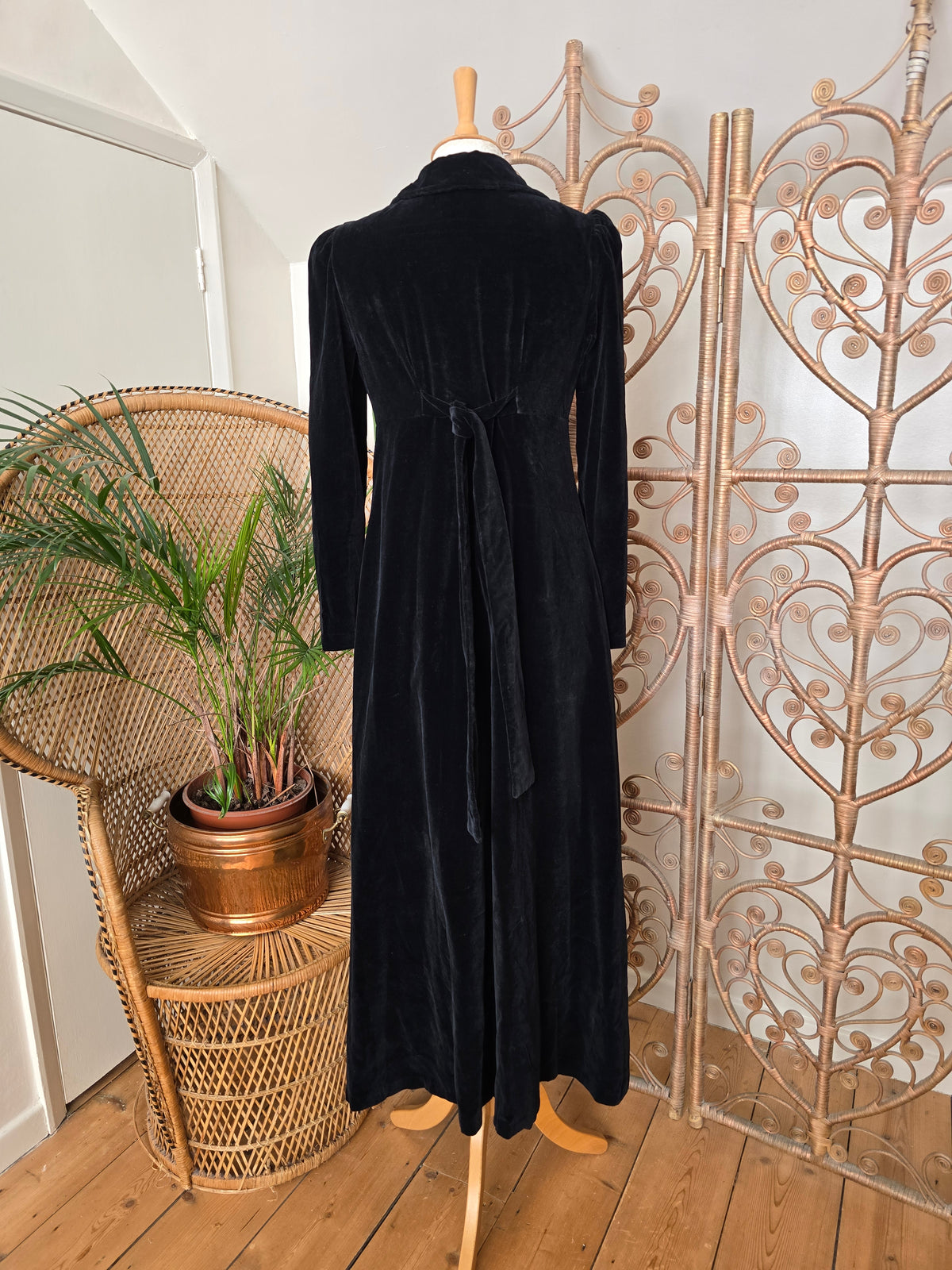 Vintage Richard Shops velvet dress jacket