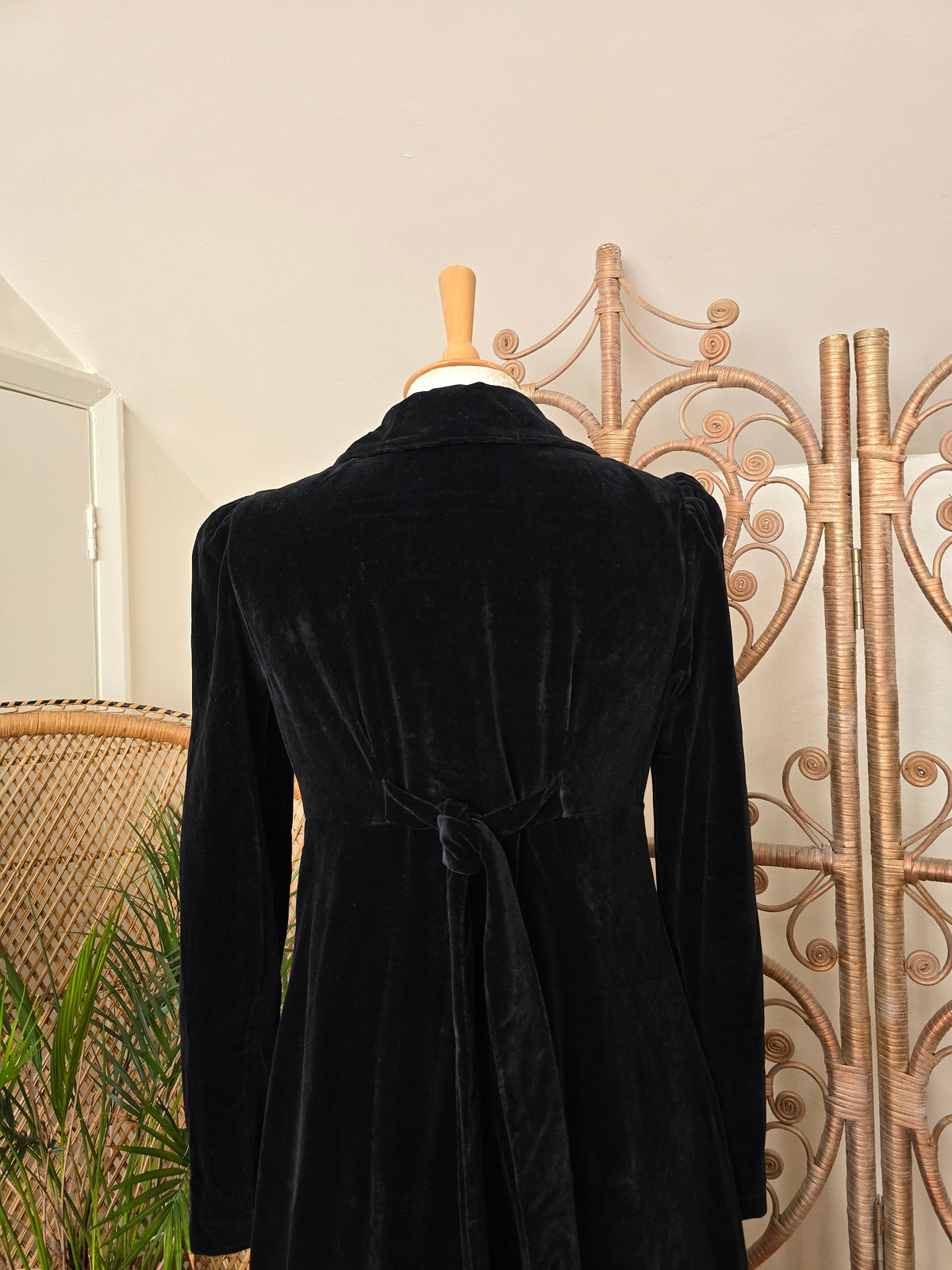Vintage Richard Shops velvet dress jacket
