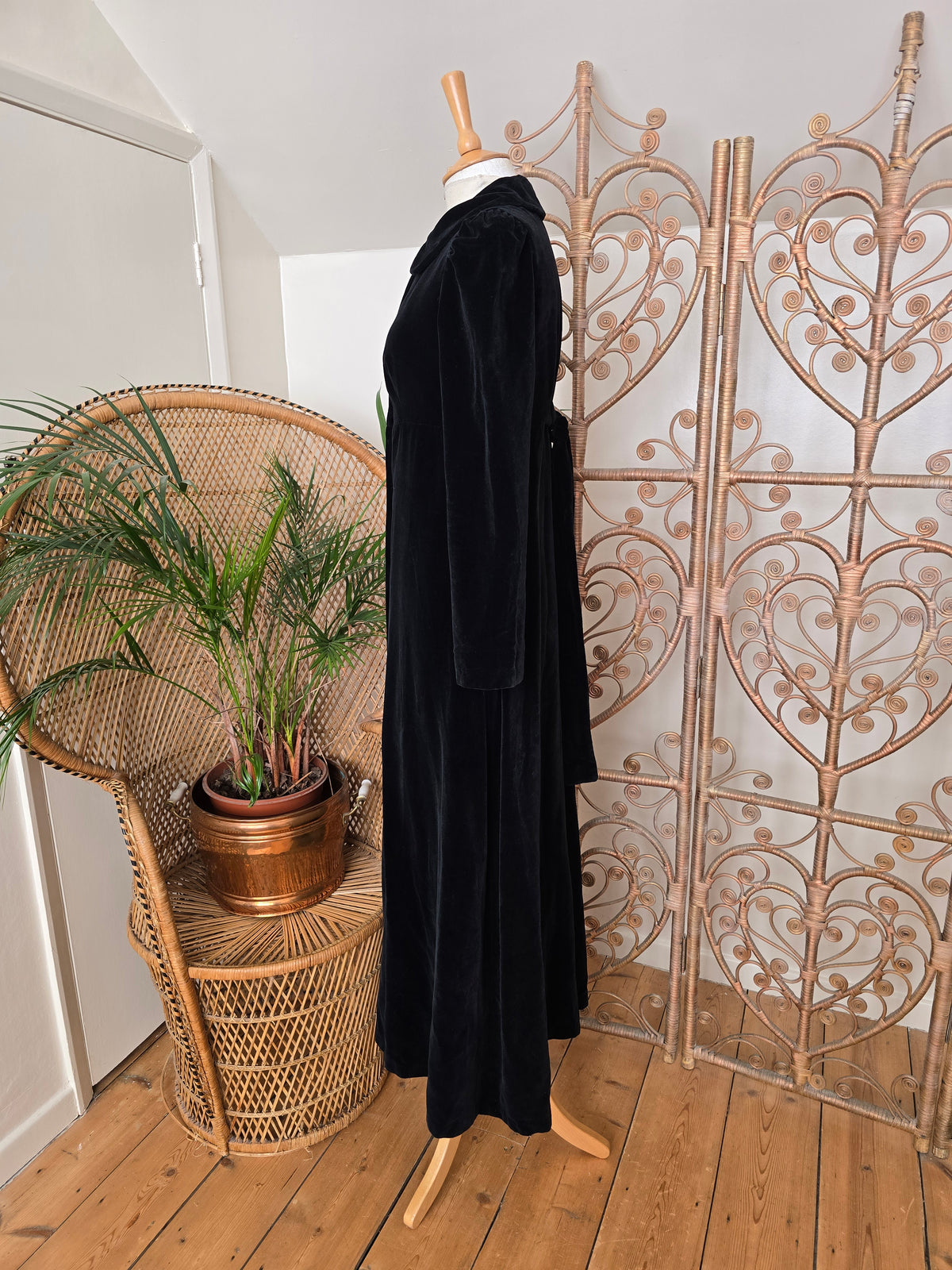 Vintage Richard Shops velvet dress jacket