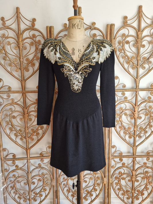 Vintage sequin Pat Sandler for wellmore dress