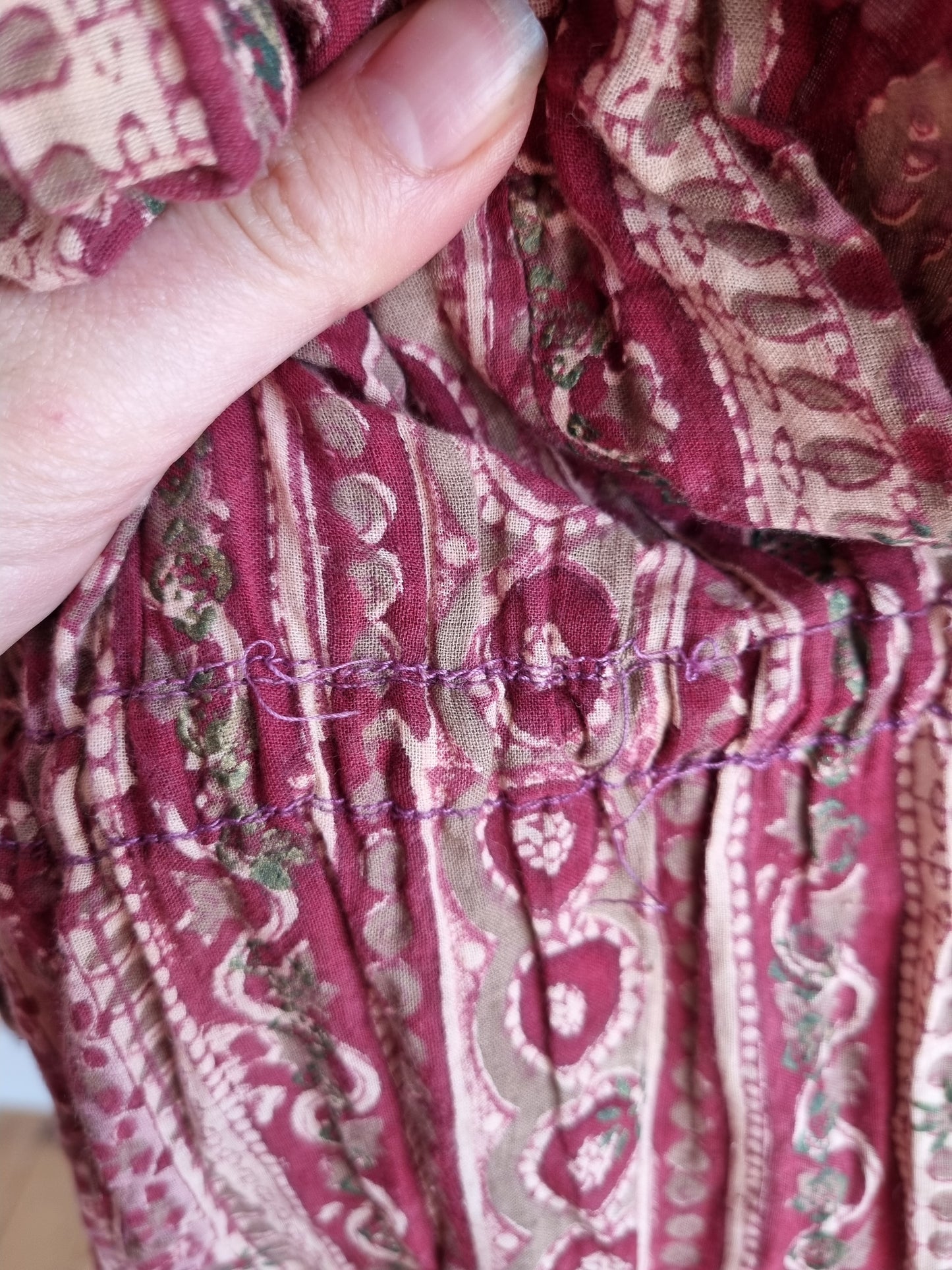 Vintage Phool Indian cotton dress