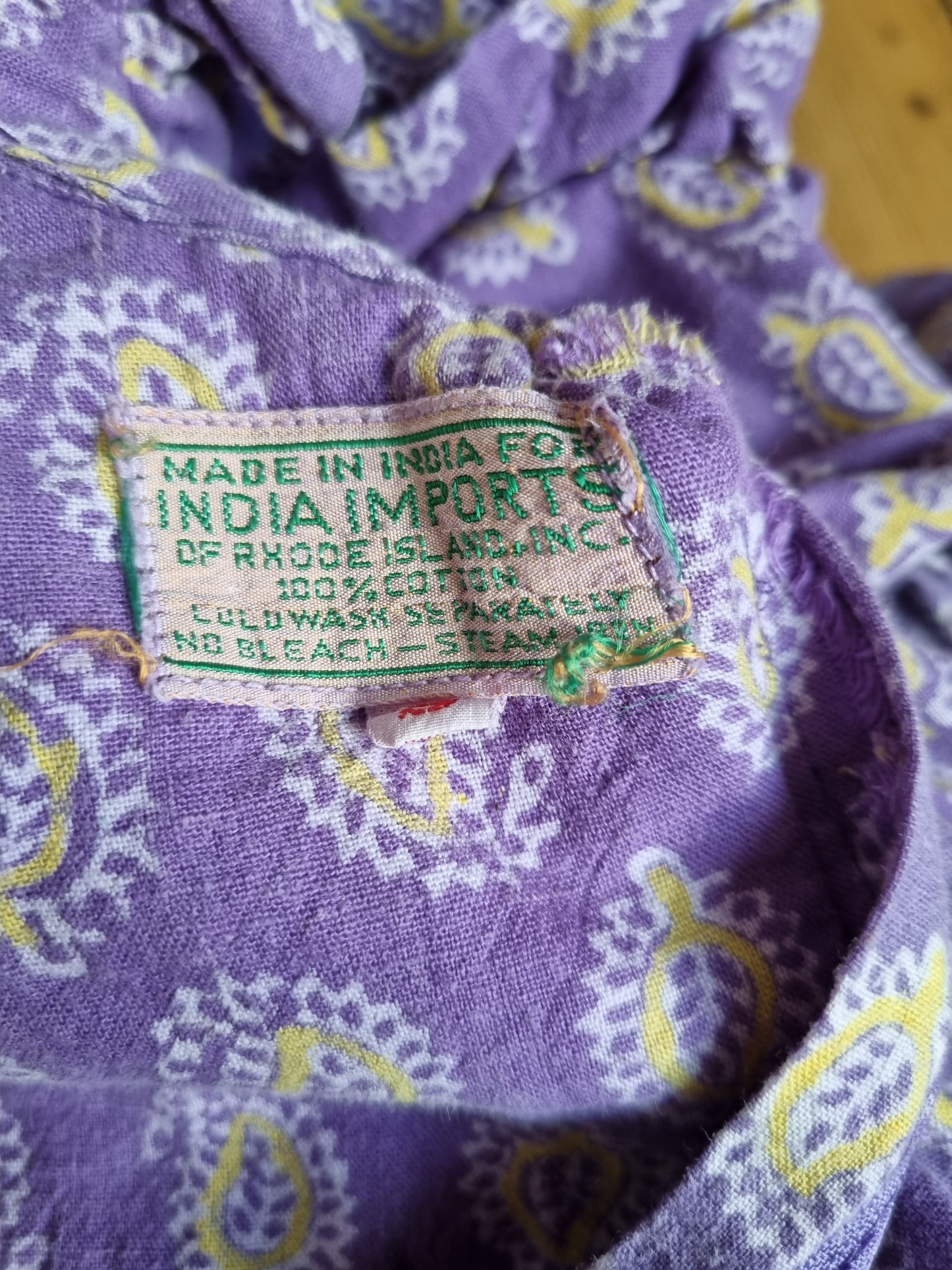 Vintage India Imports of Rhode Island maxi dress