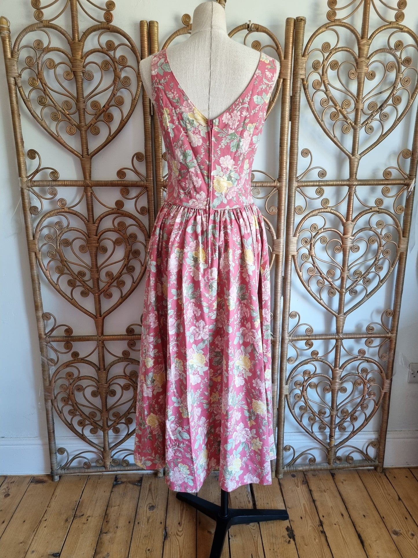 Vintage Laura Ashley 80s prairie dress