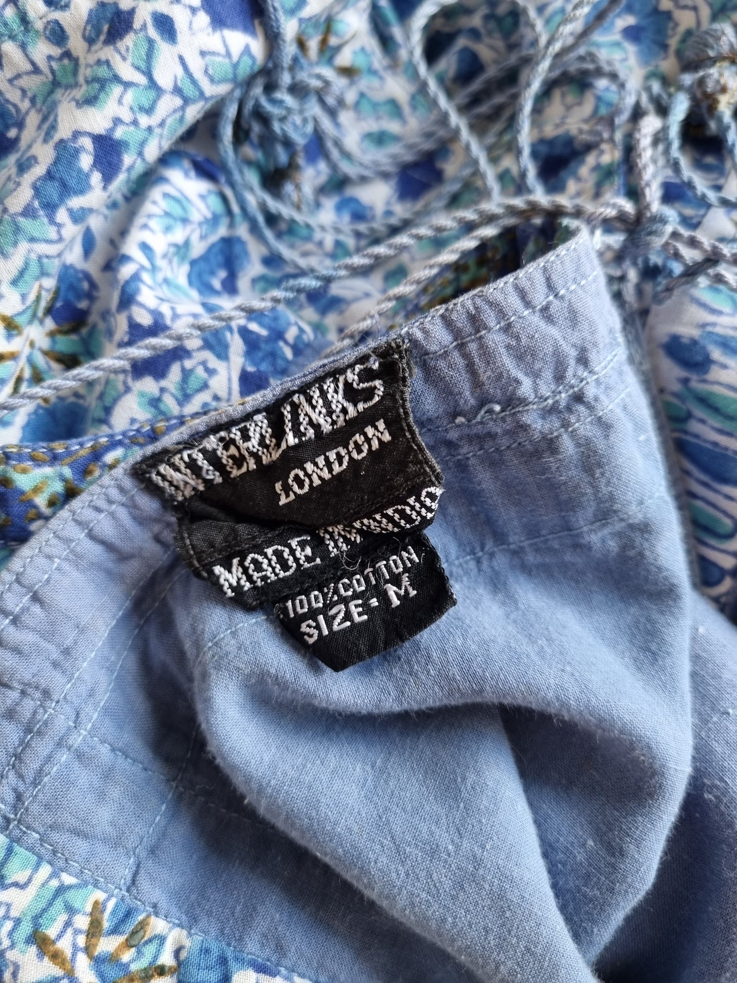 Vintage Interlinks Indian cotton jumpsuit