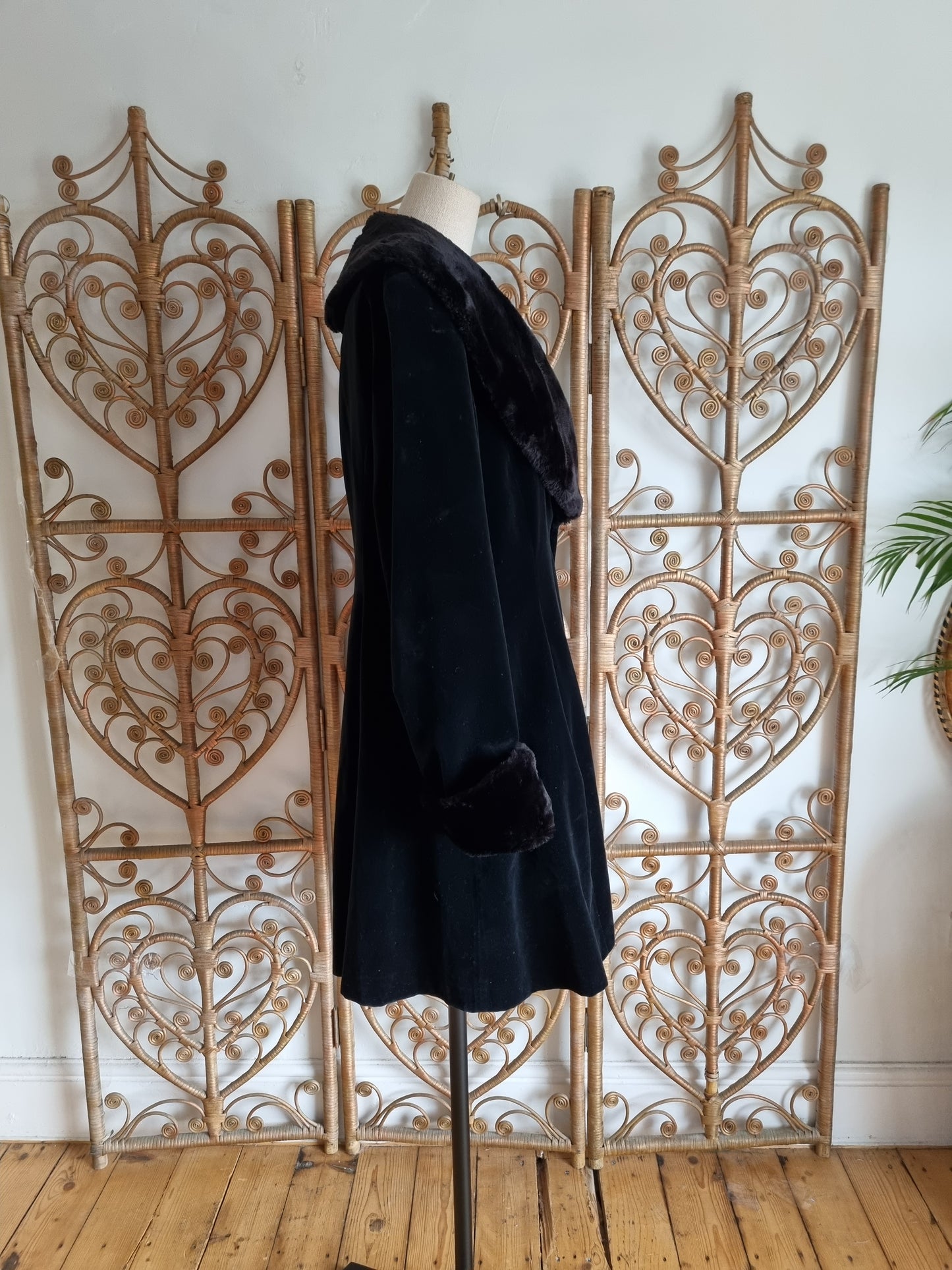 Vintage Wallis Velvet velvet coat