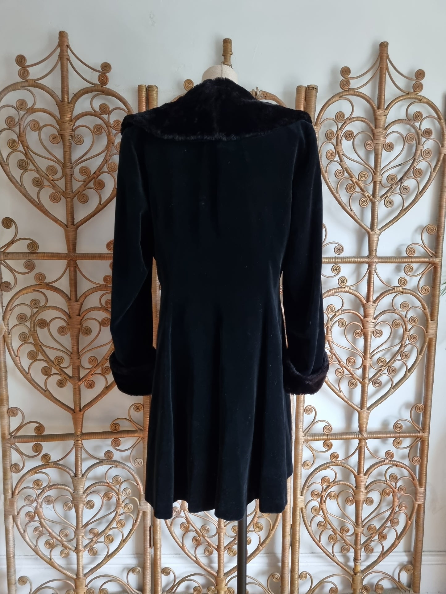 Vintage Wallis Velvet velvet coat