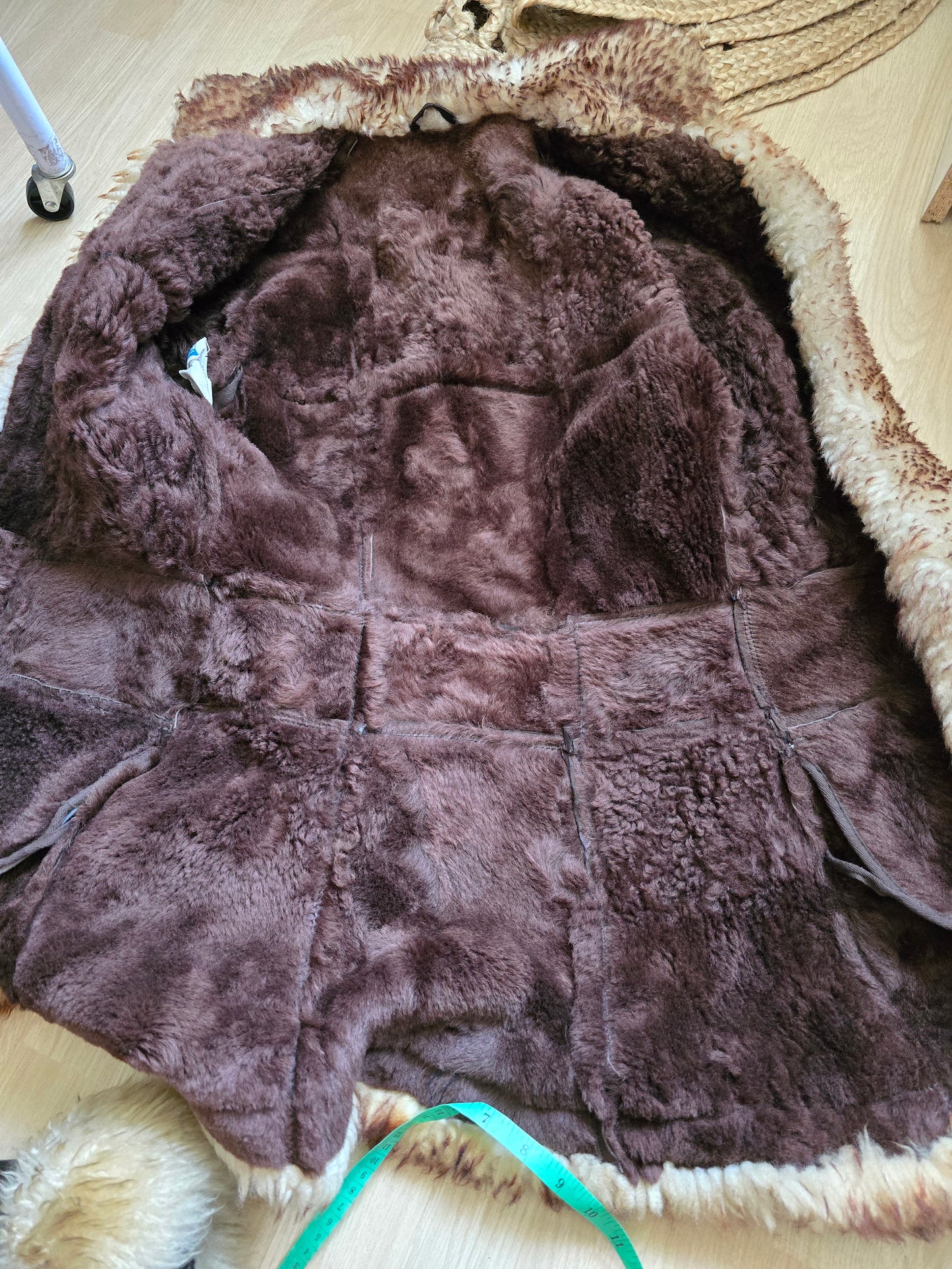 Vintage sheepskin coat S/M