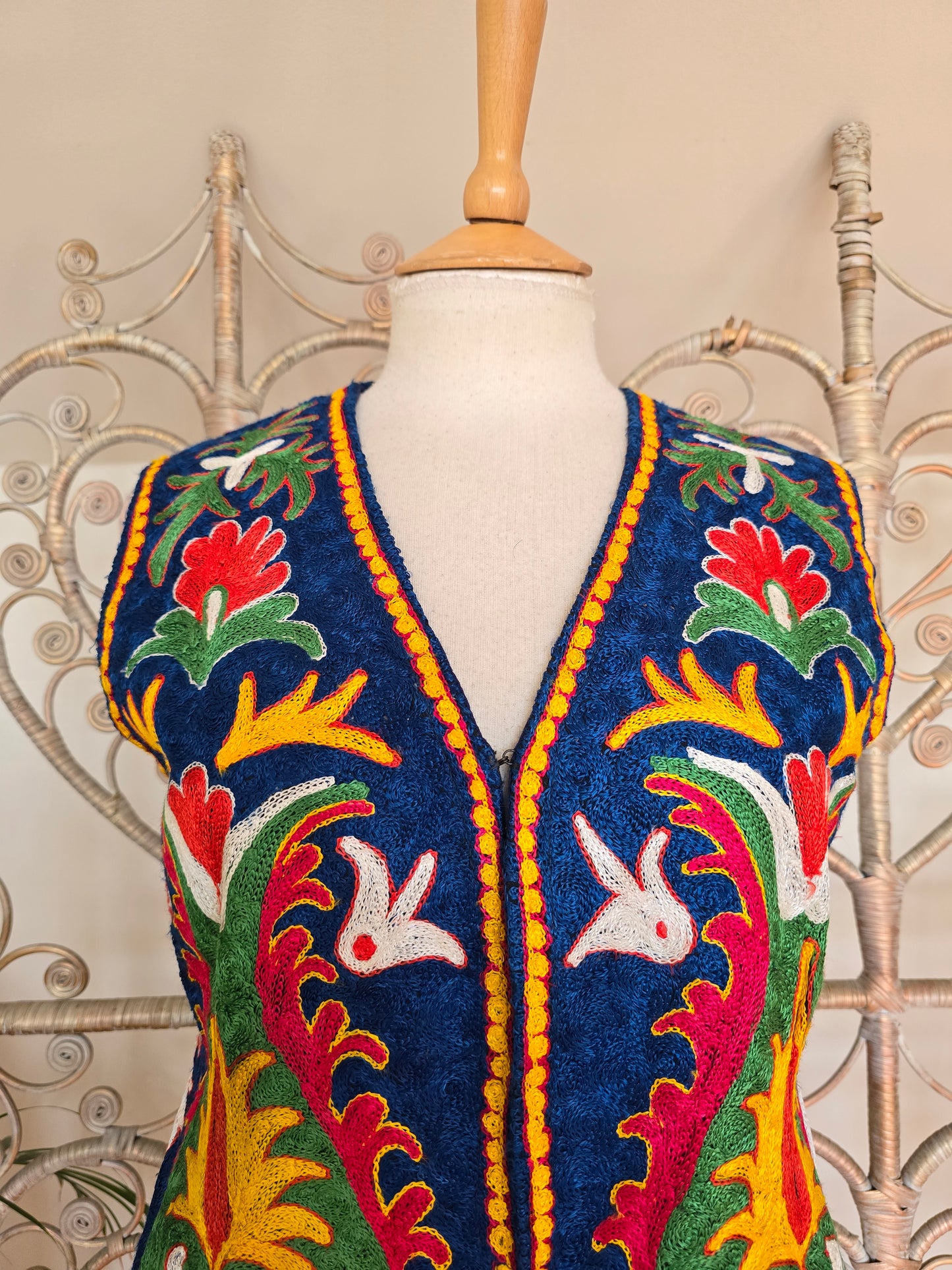 Vintage embroidered waistcoat