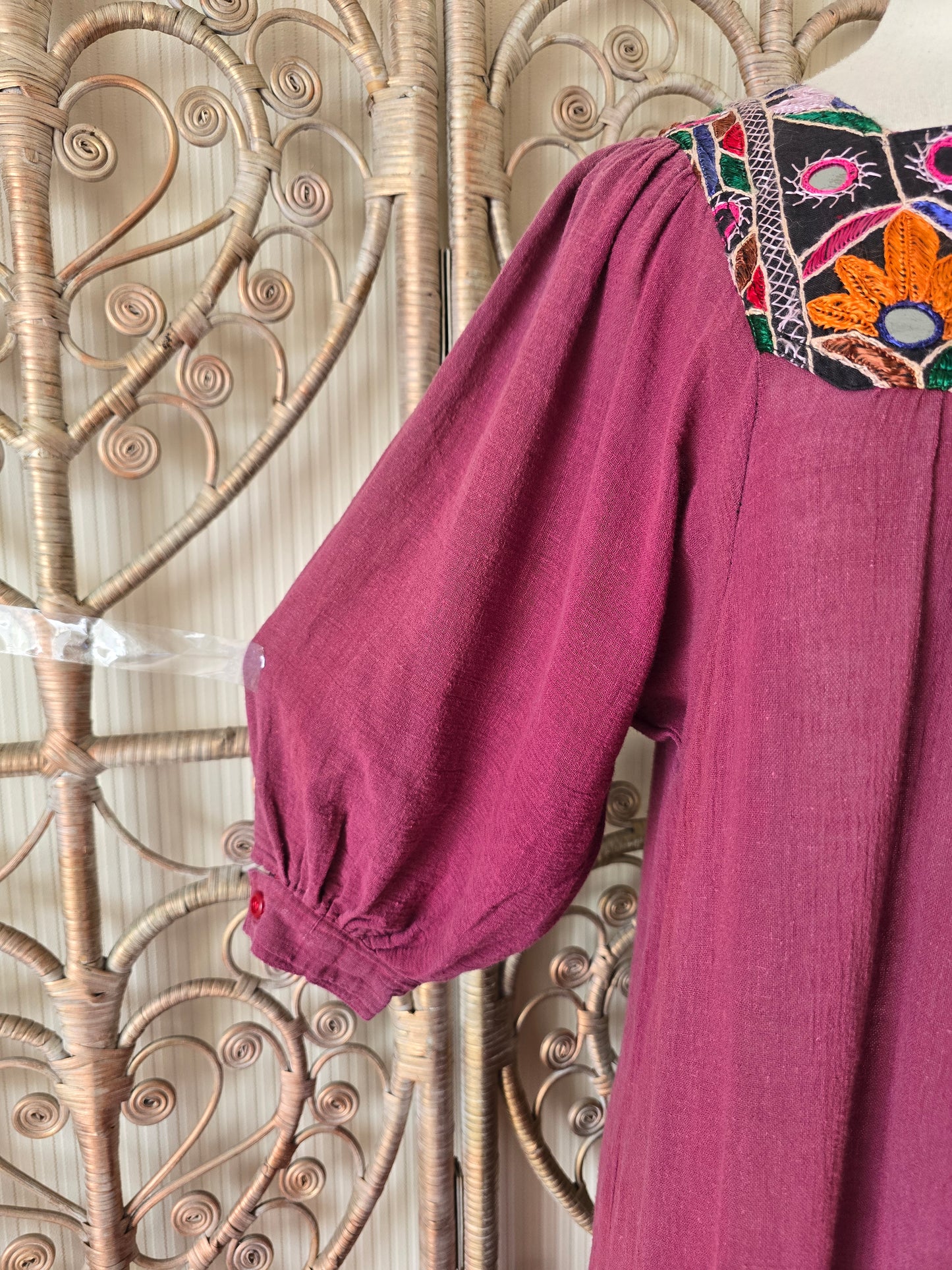 Vintage cheesecloth dress