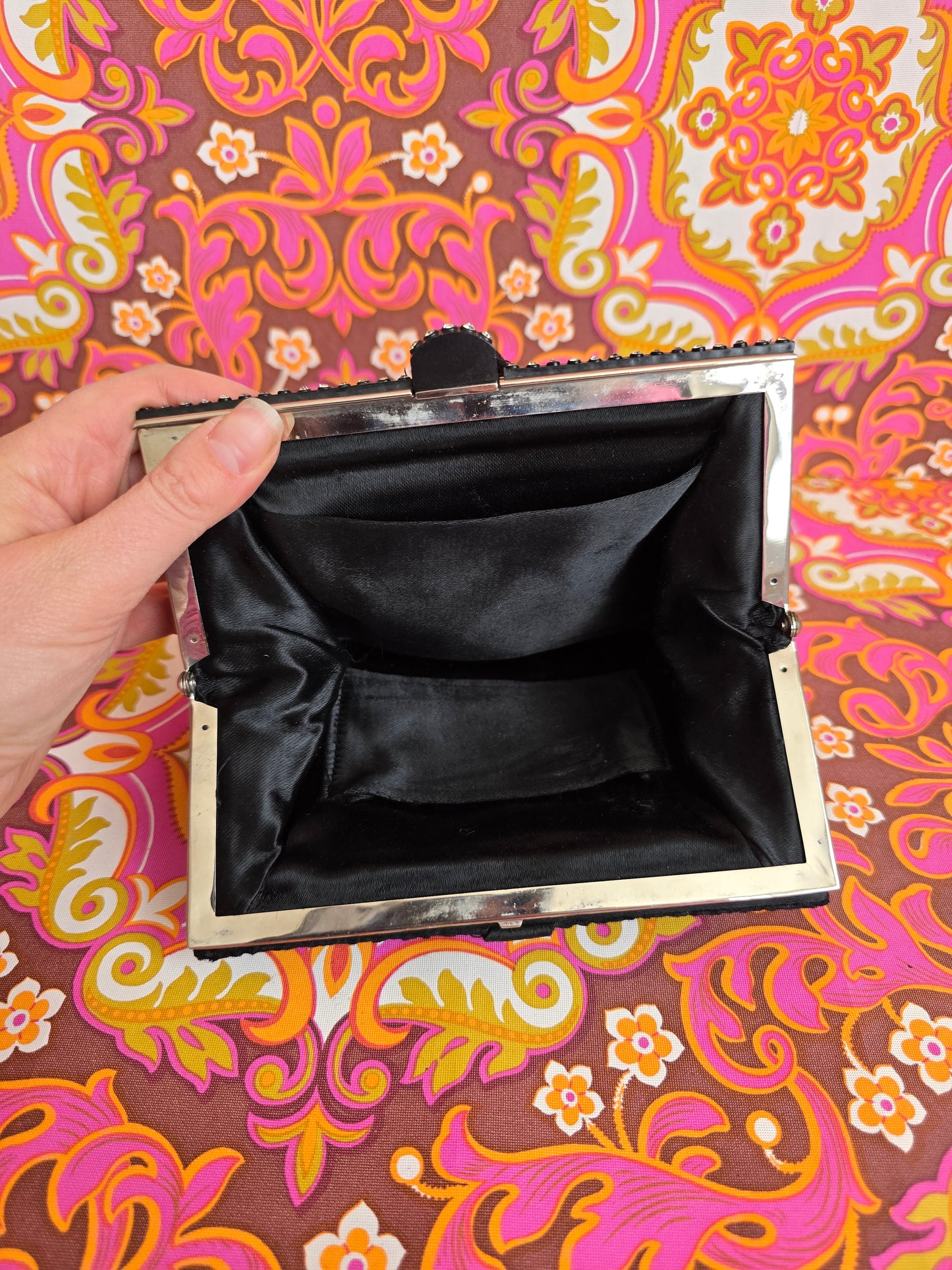 Vintage 50s clutch purse bag