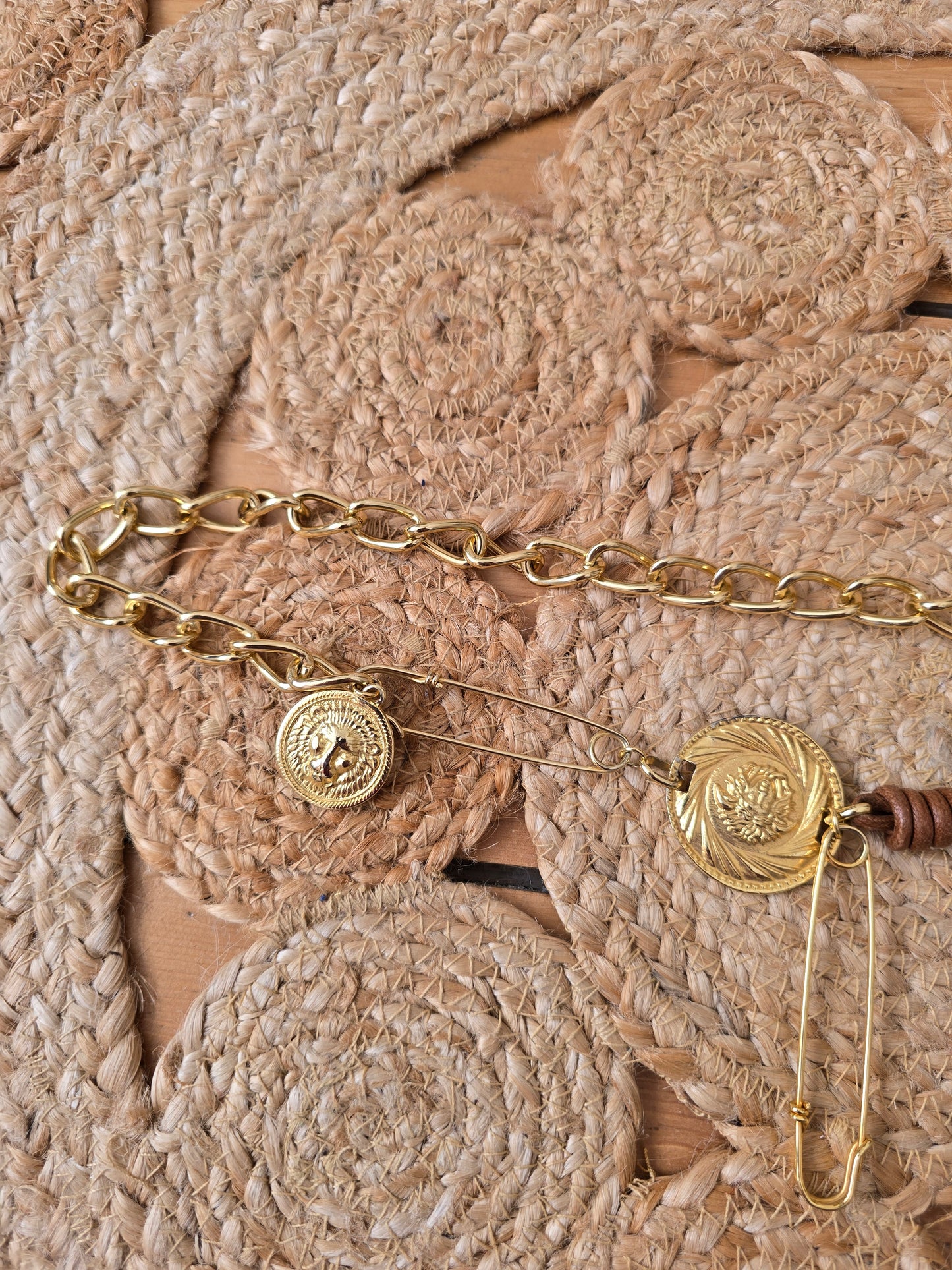 Vintage chain belt