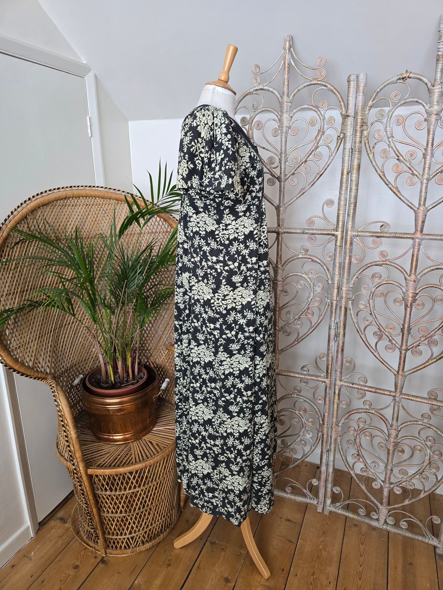 Vintage India Imports of Rhode Island maxi dress S