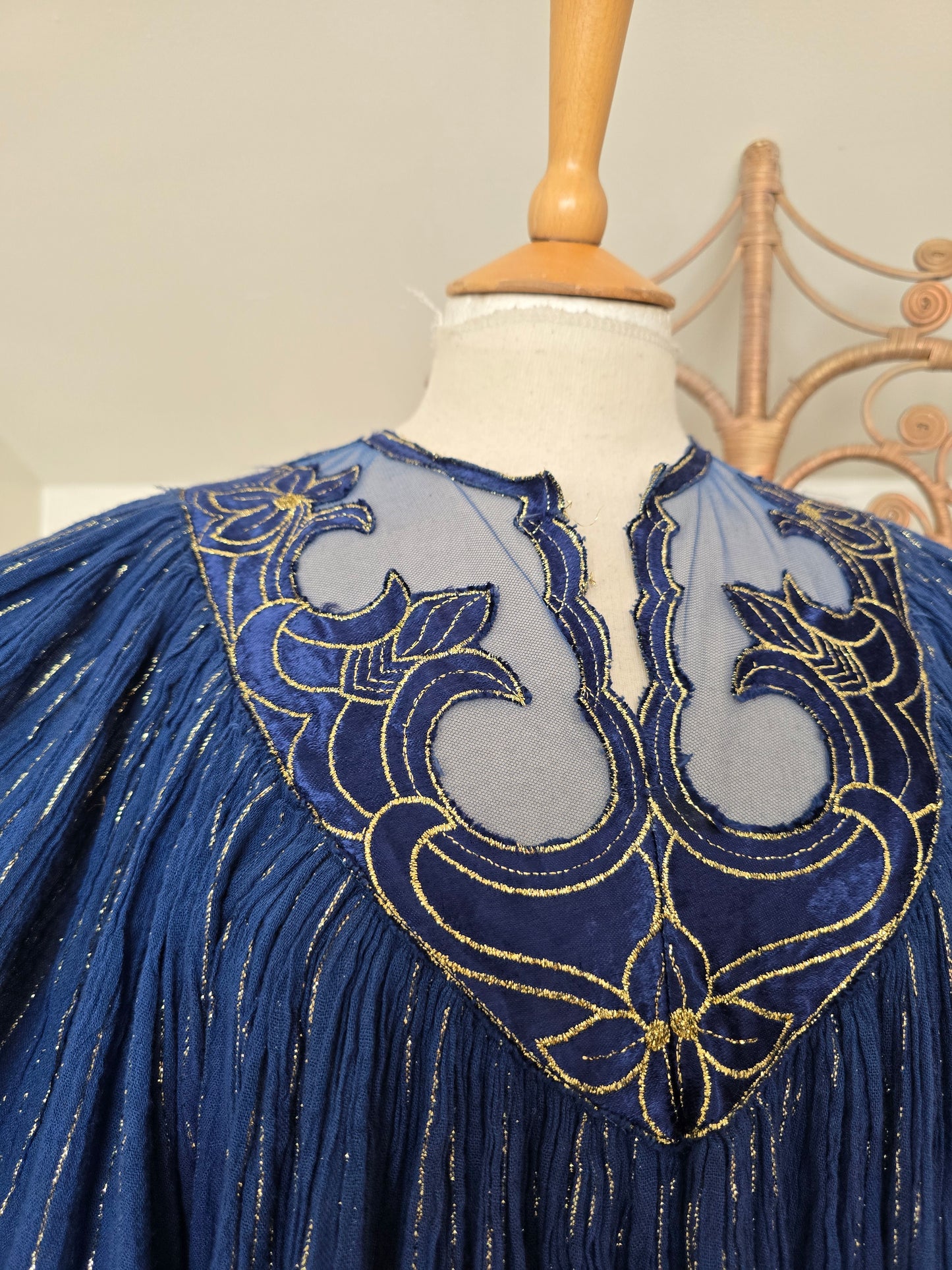 Vintage greek smock dress