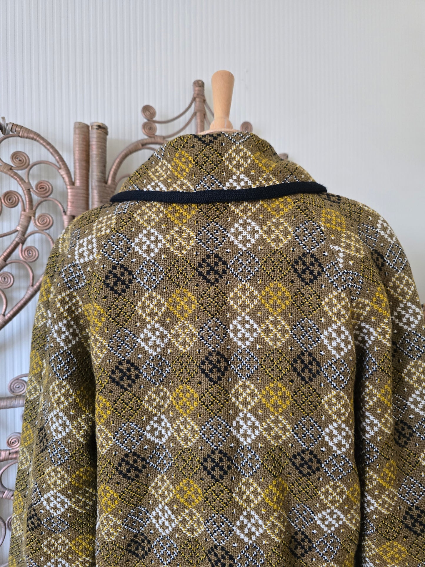 Vintage welsh tapestry coat