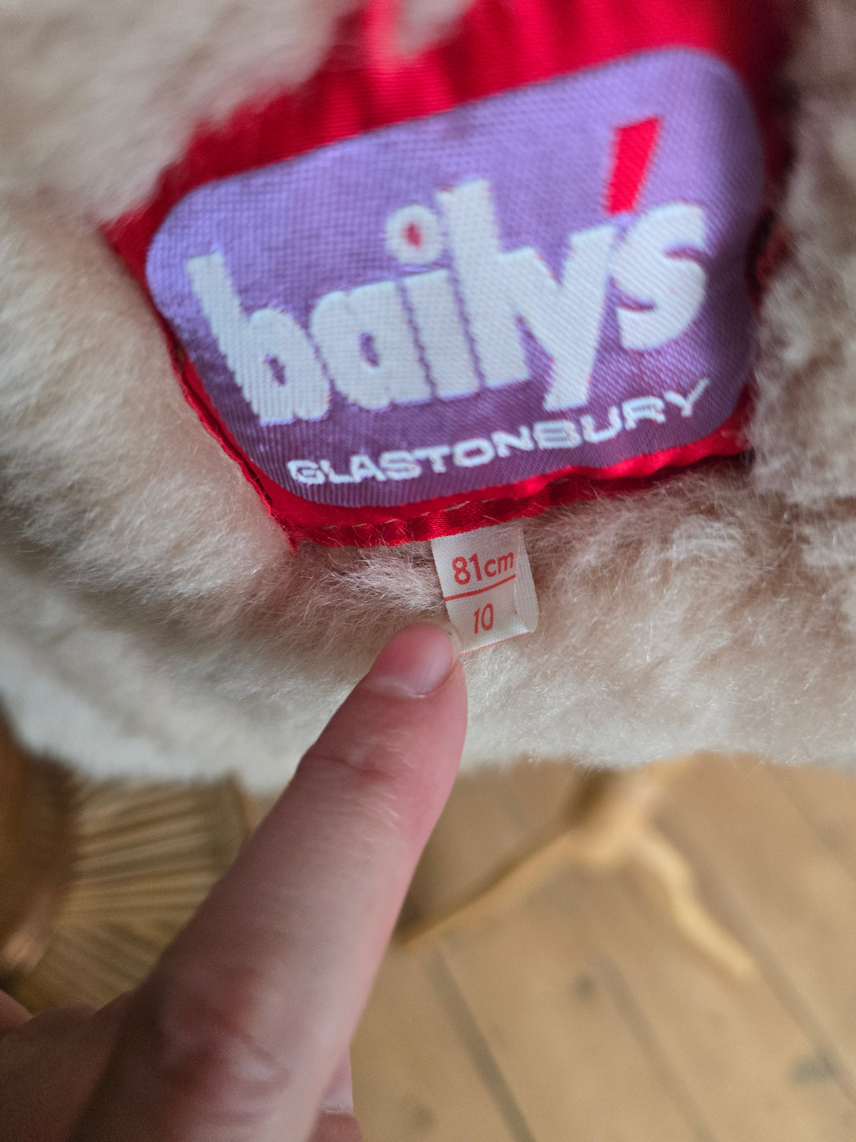 Vintage Baily's of Glastonbury  Sheepskin 70s coat