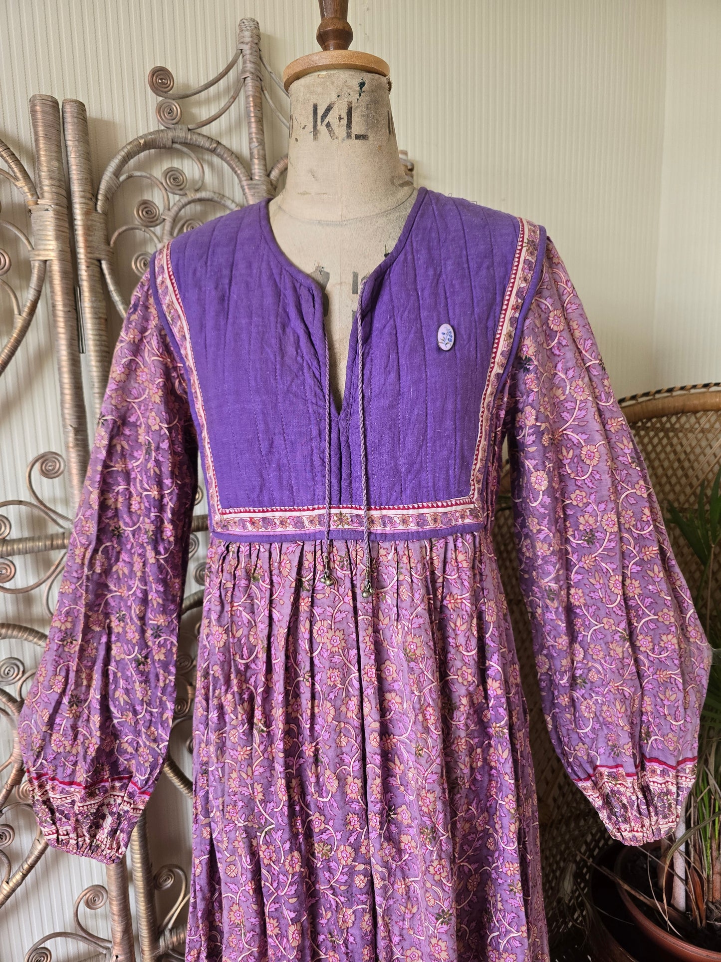 Vintage Indian dress