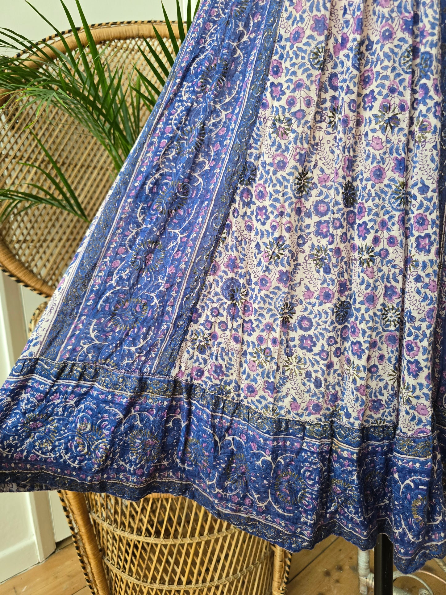 Vintage Interlinks of London Indian cotton dress