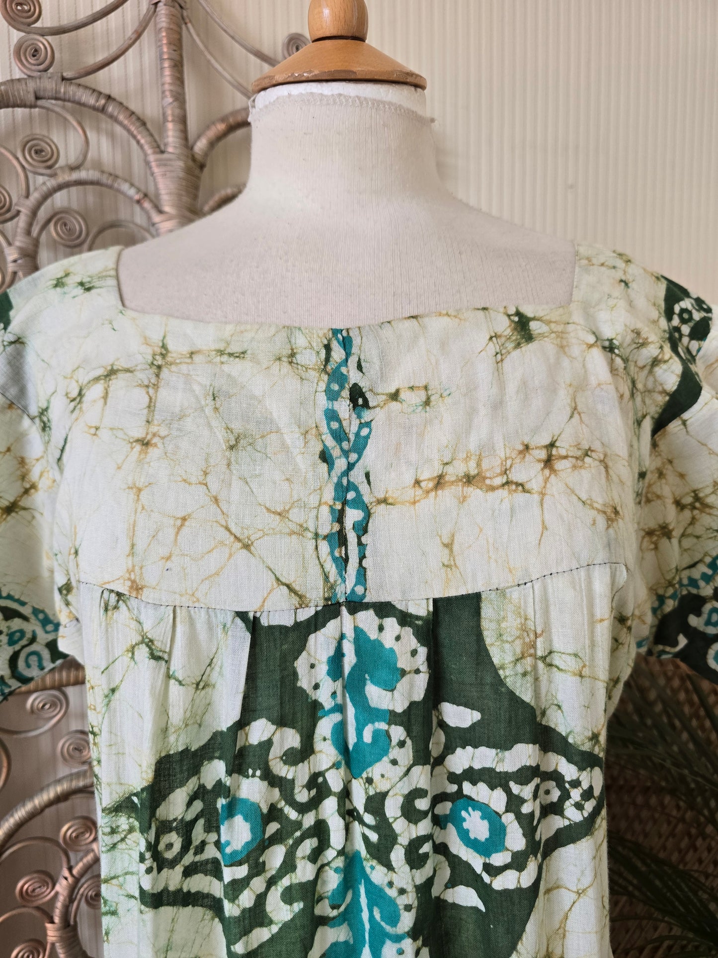 Vintage Batik print dress