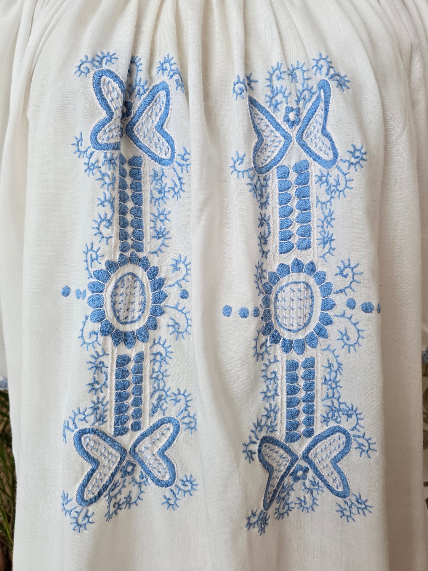 Vintage embroidered blouse