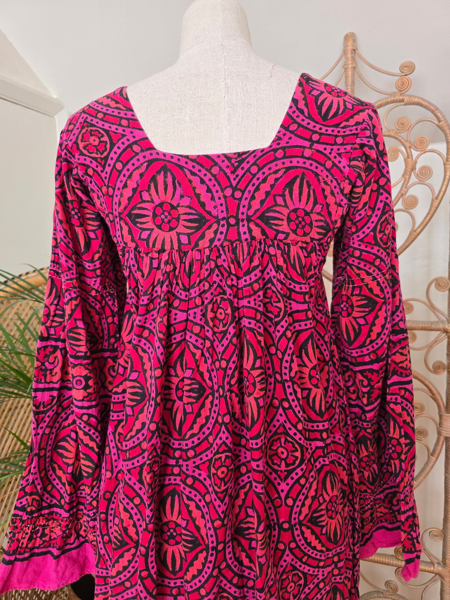 Vintage indian cotton dress