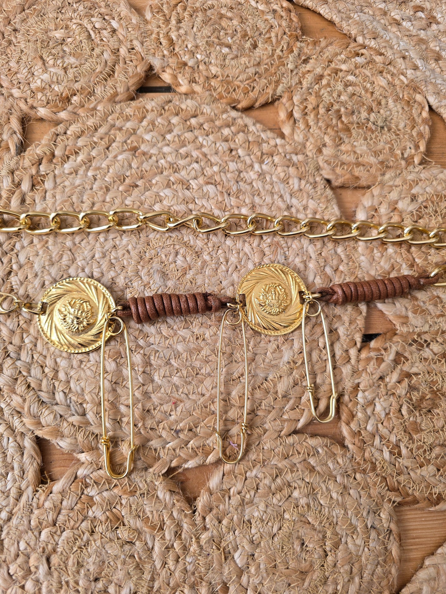 Vintage chain belt
