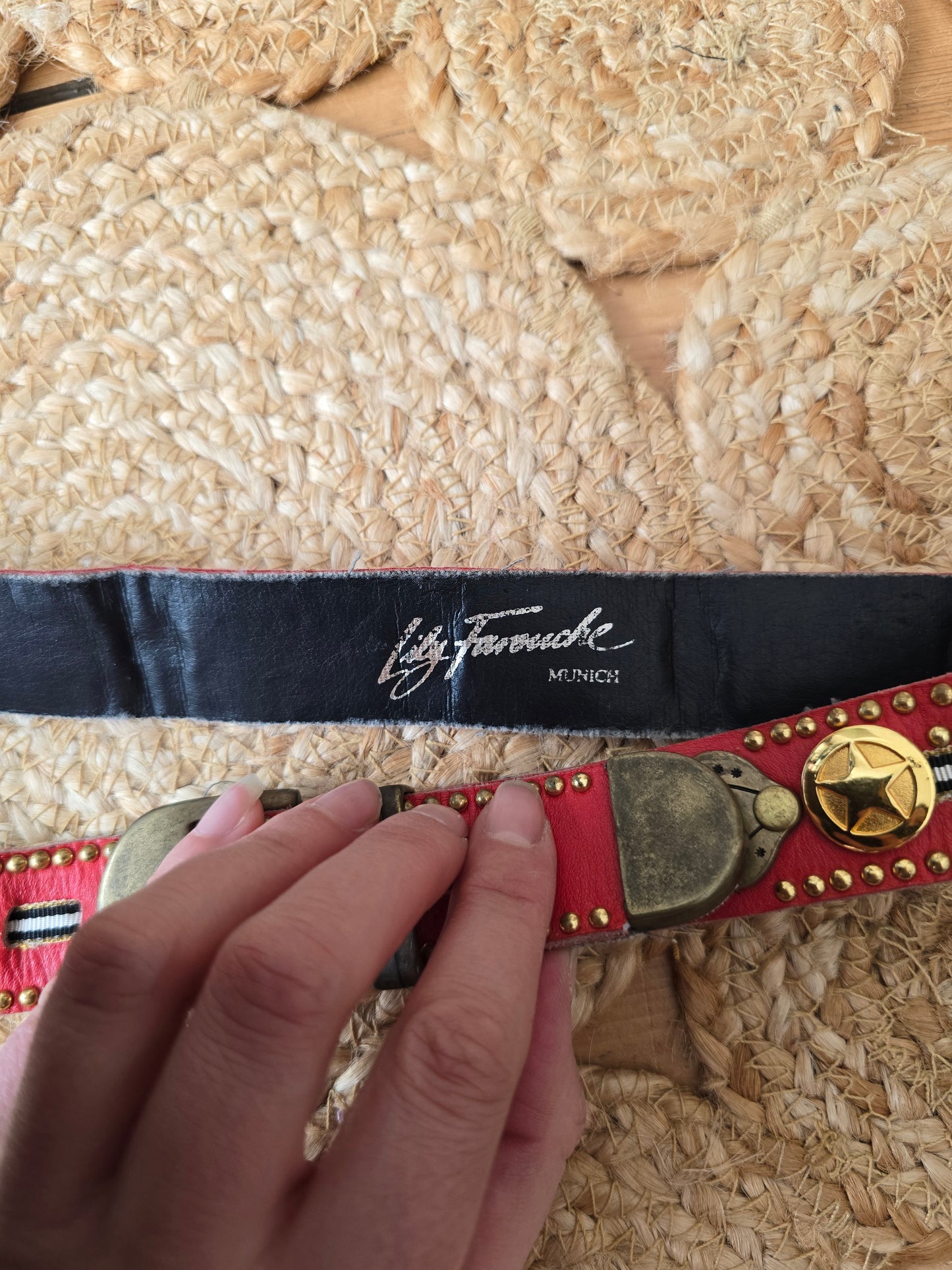 Vintage Lily Farouche Munich belt