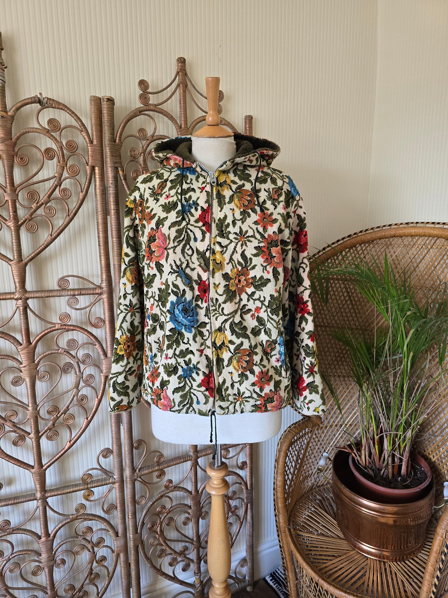 Vintage tapestry coat