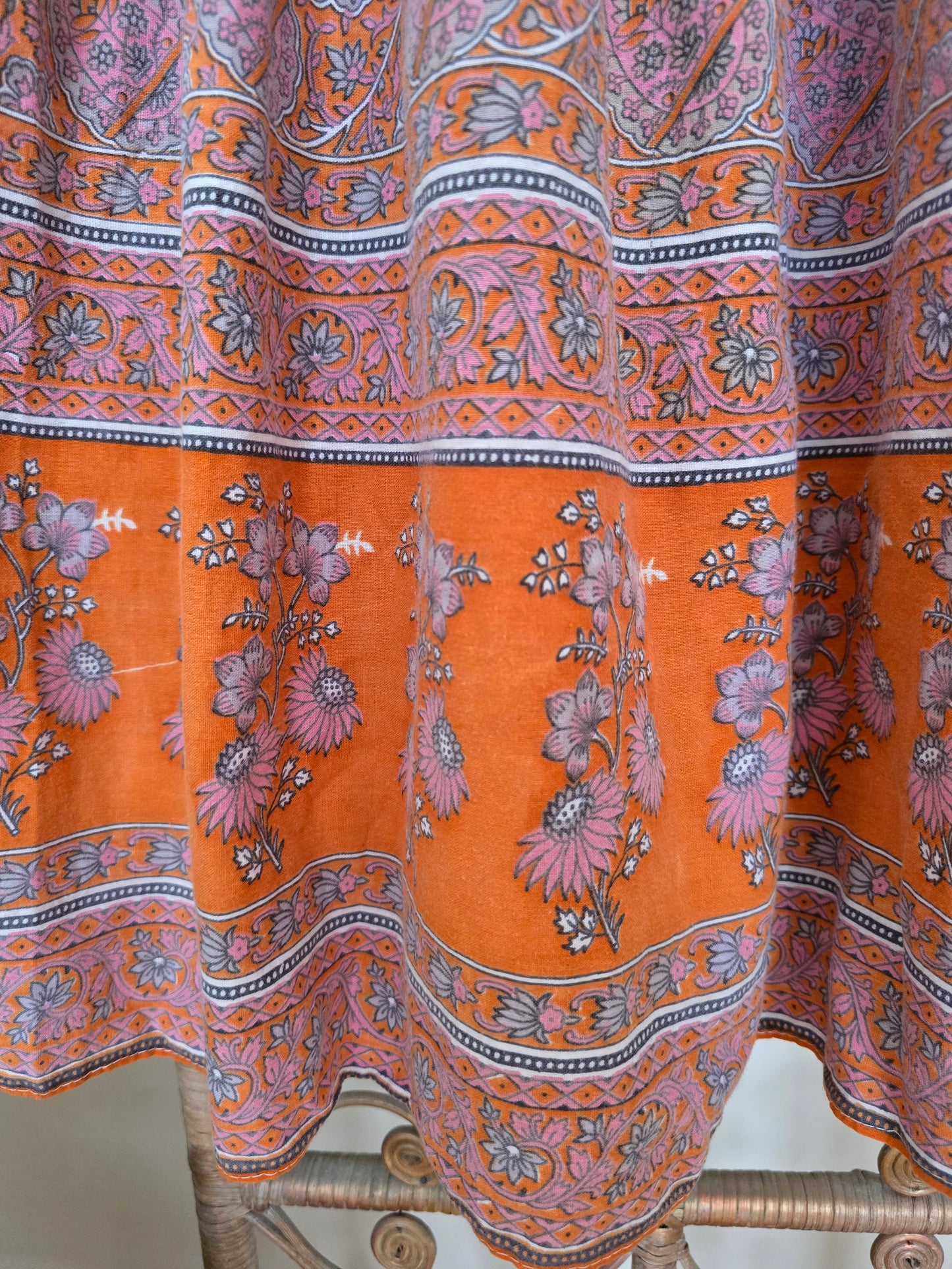 Vintage Indian sun dress