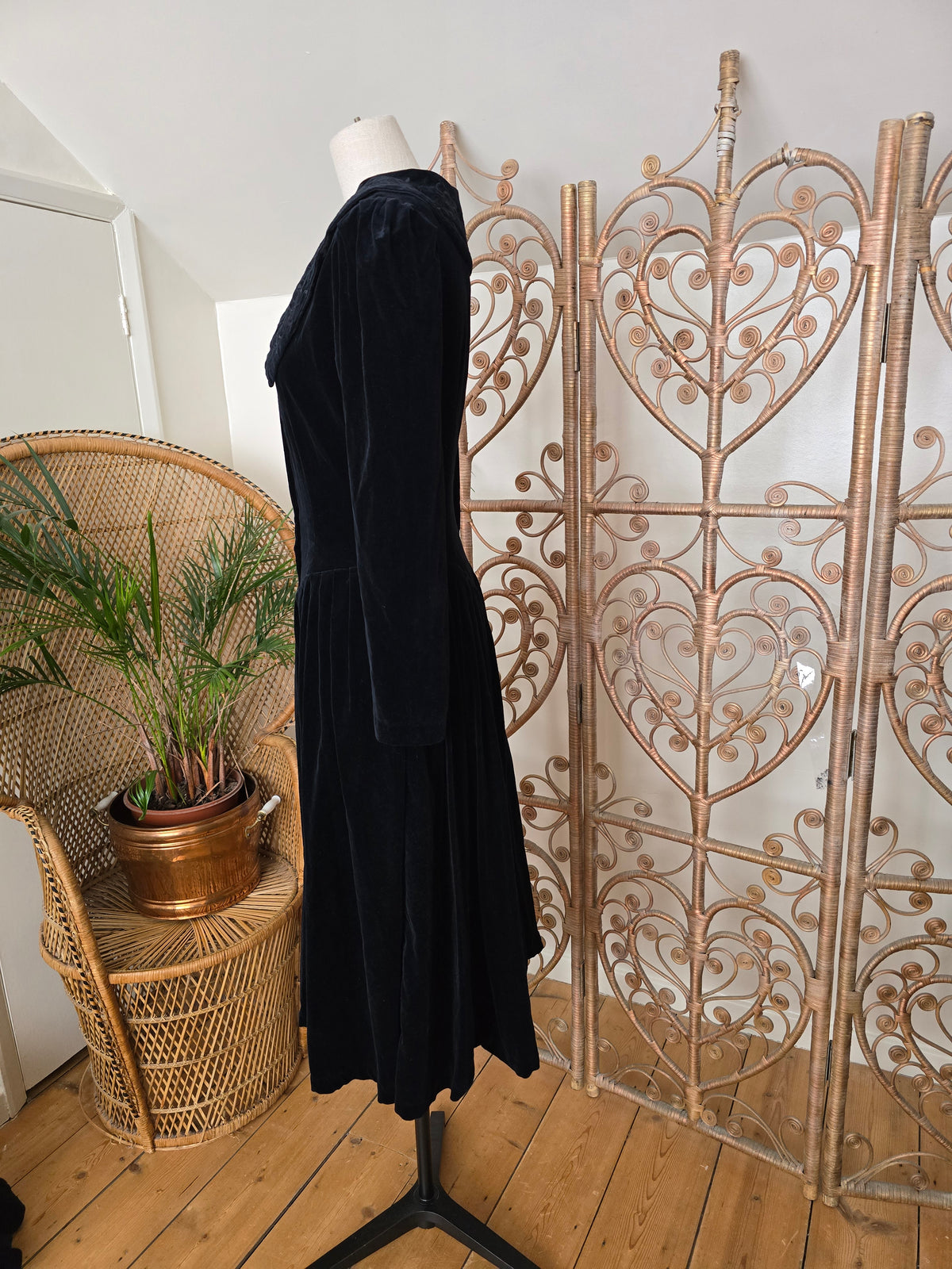 Vintage Adini velvet dress