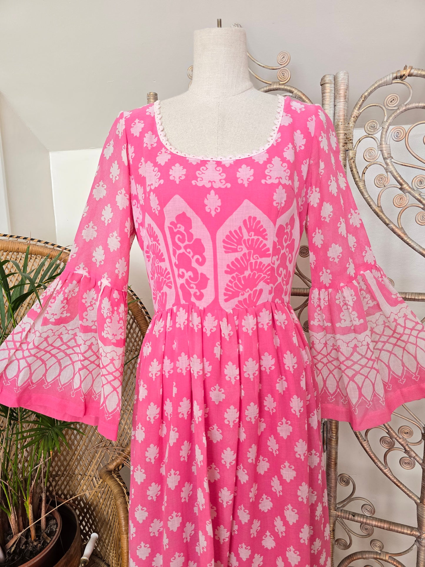 Vintage 70s maxi dress
