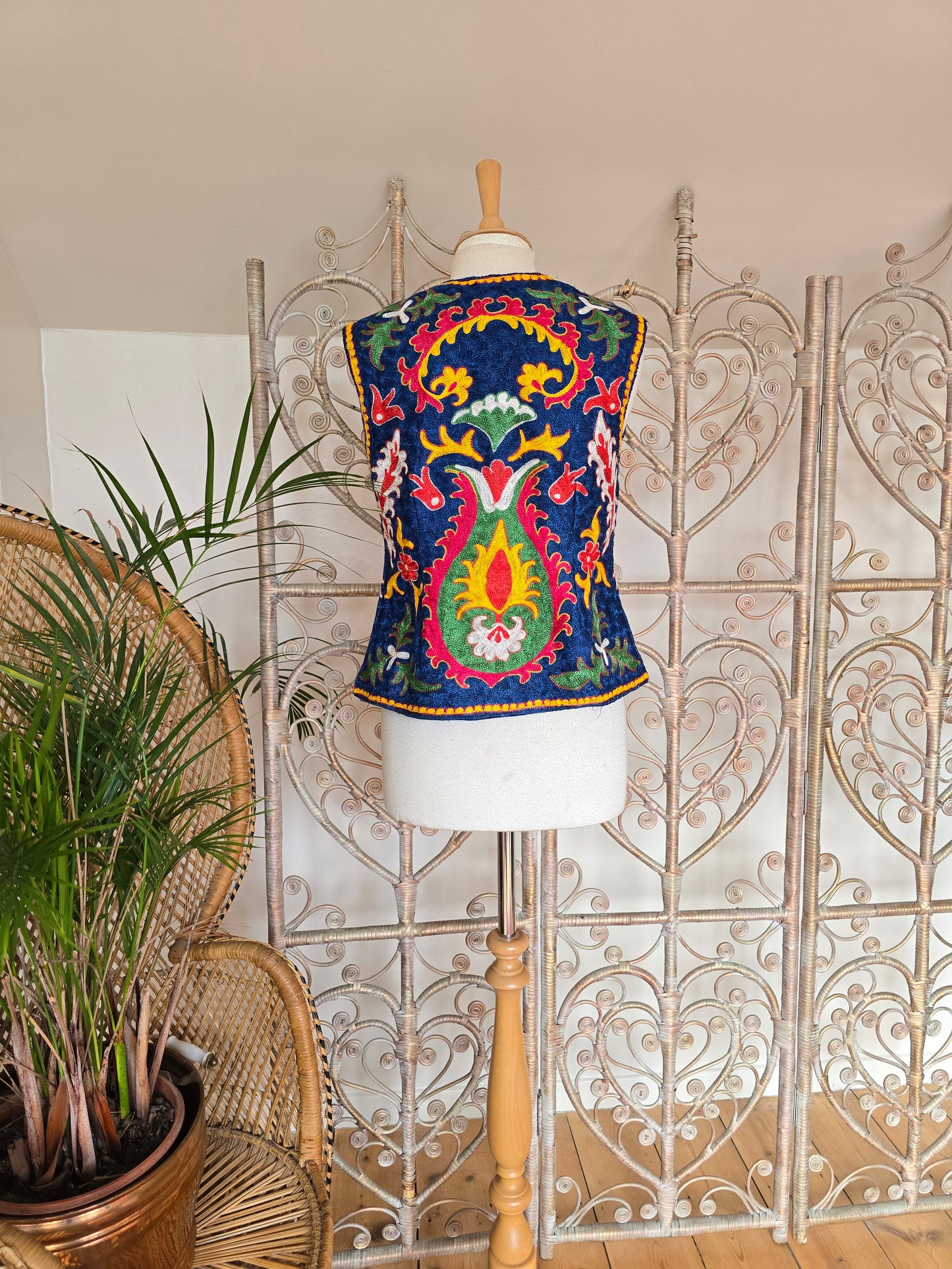 Vintage embroidered waistcoat