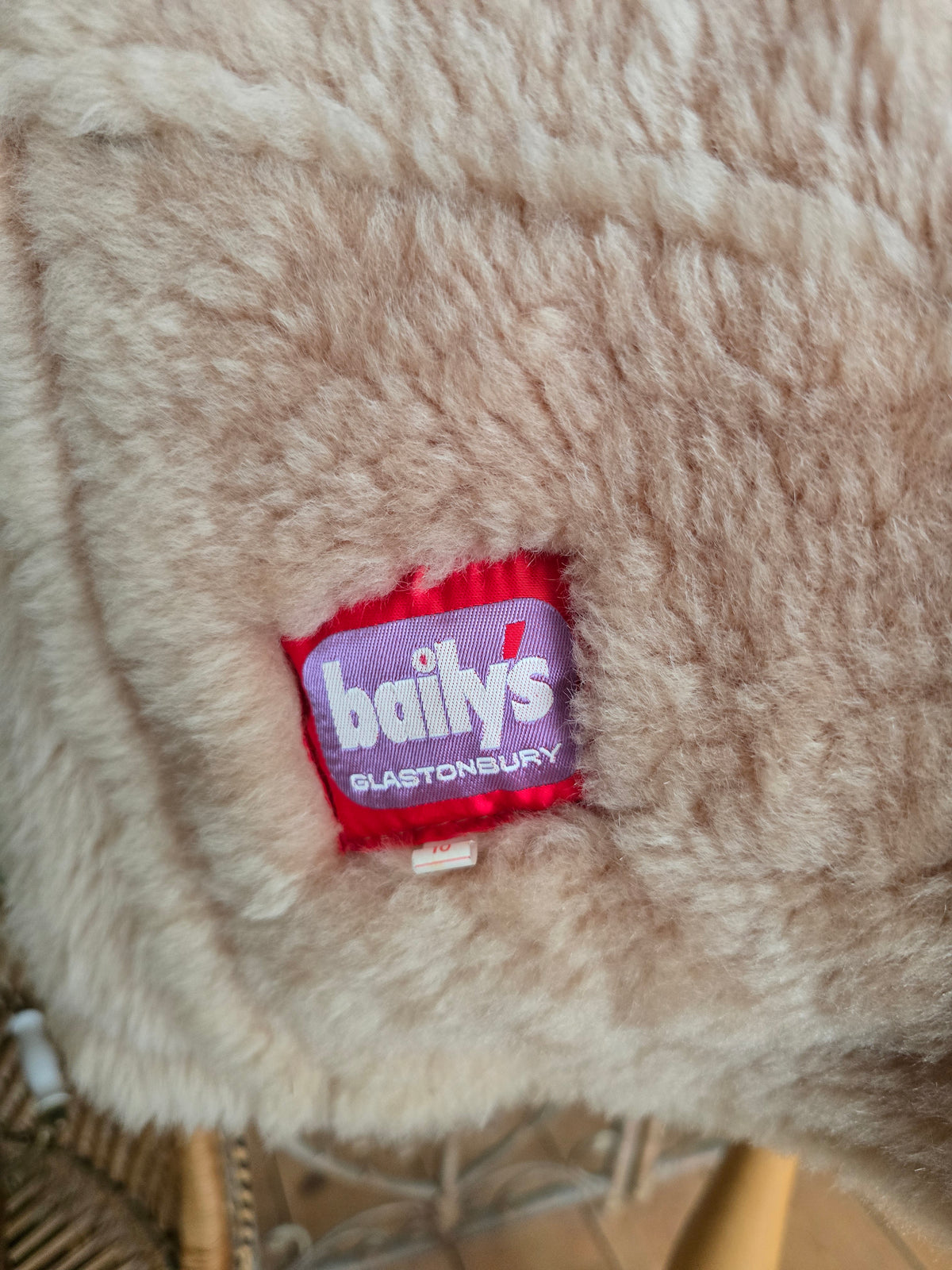 Vintage Baily's of Glastonbury  Sheepskin 70s coat
