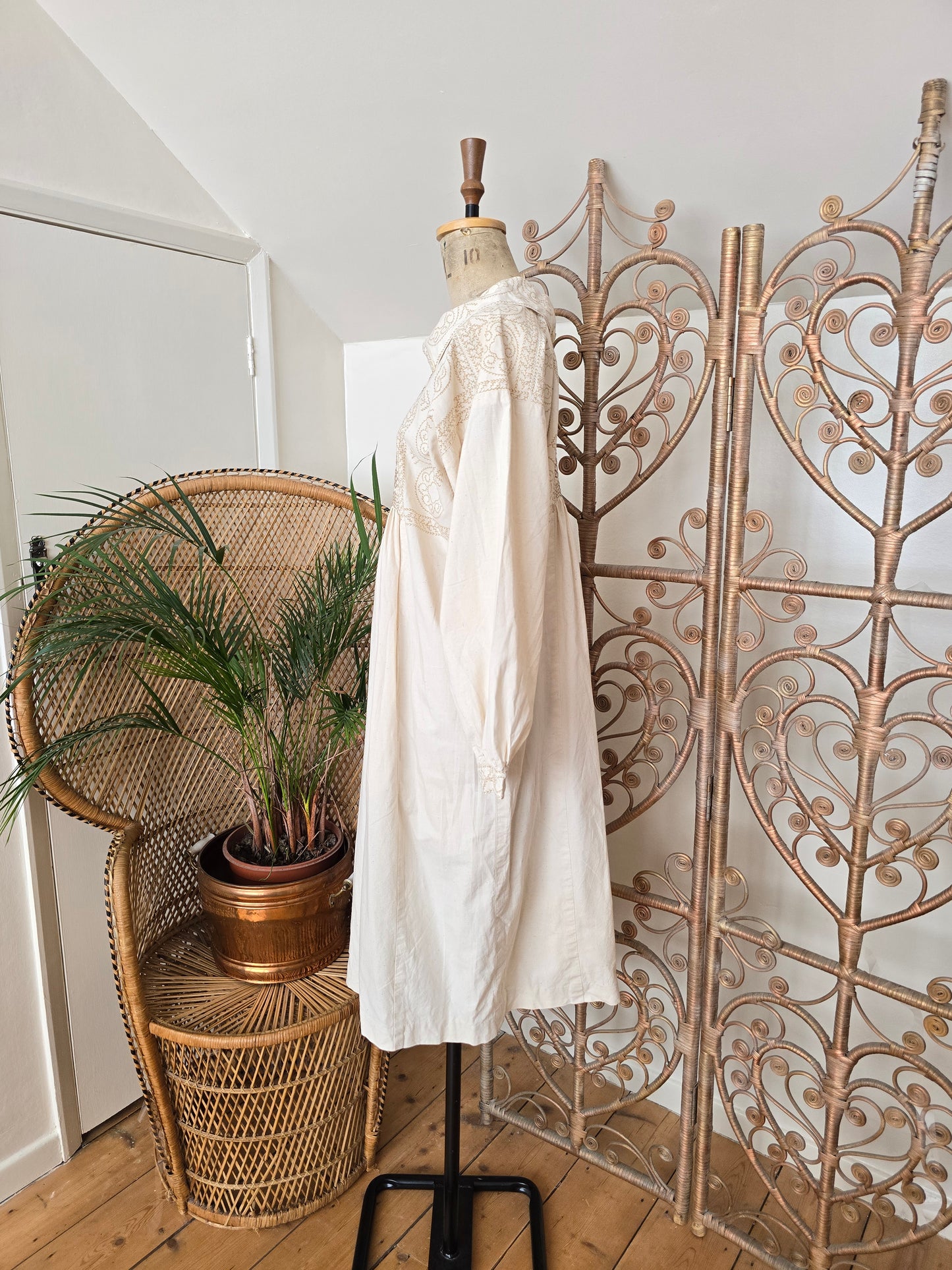 Vintage Clothkits shirring smock dress