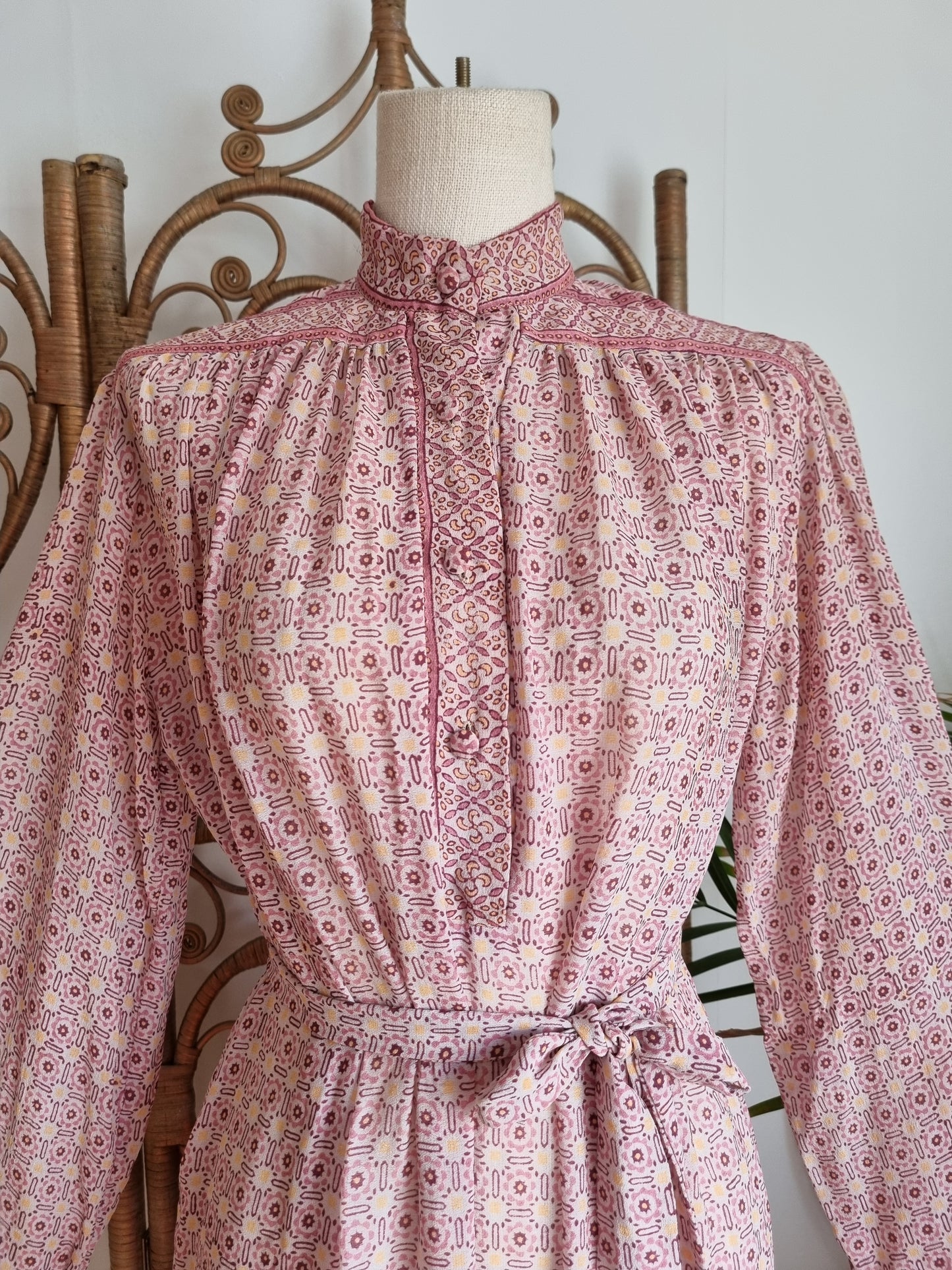 Vintage Indian silk dress