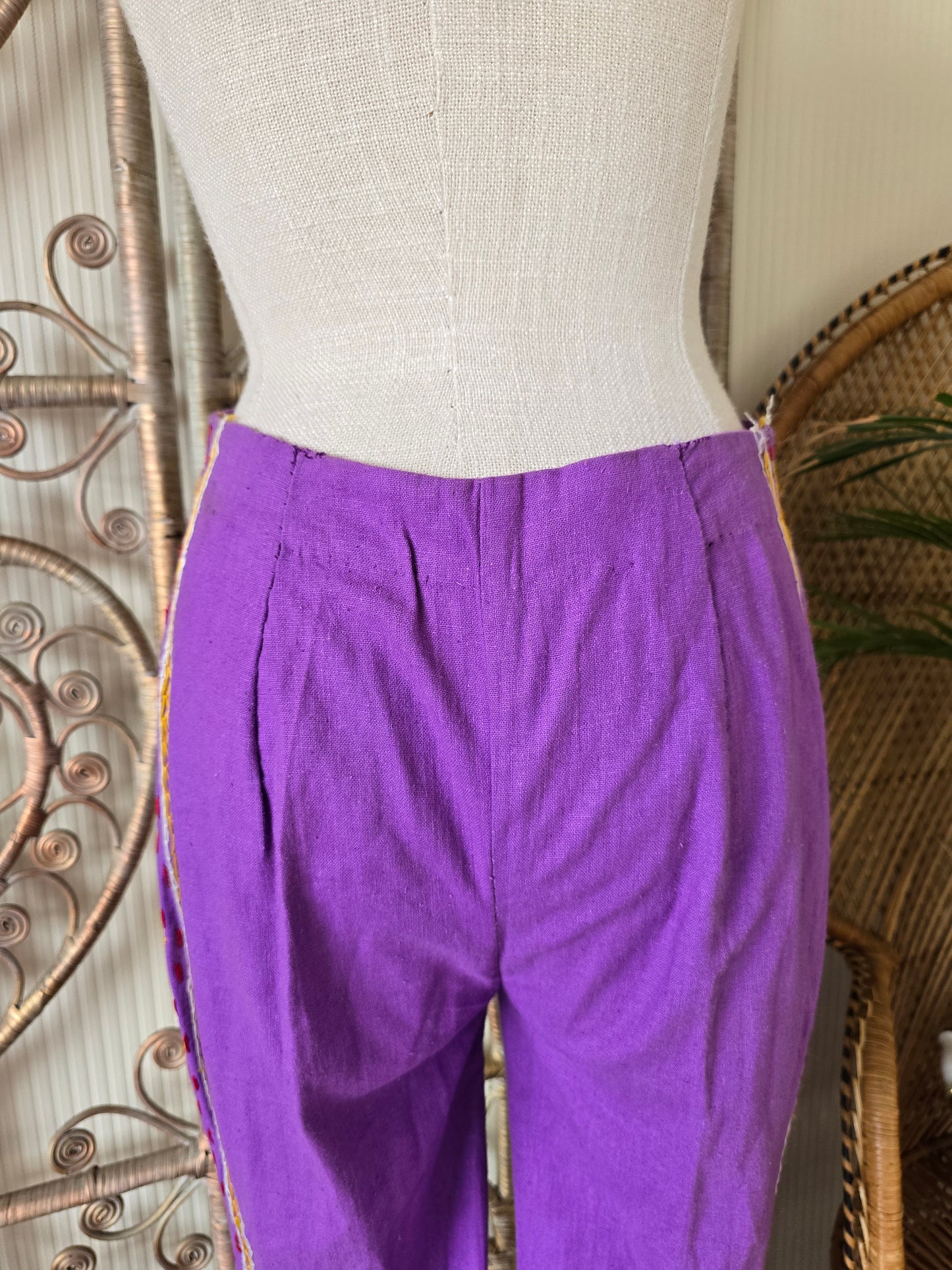 Vintage flares 60s 70s trousers