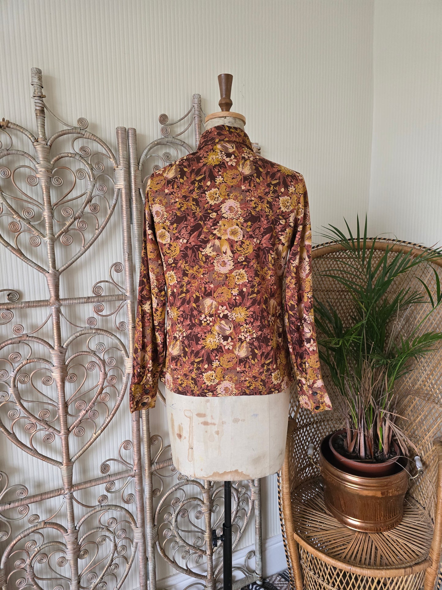 Vintage floral blouse