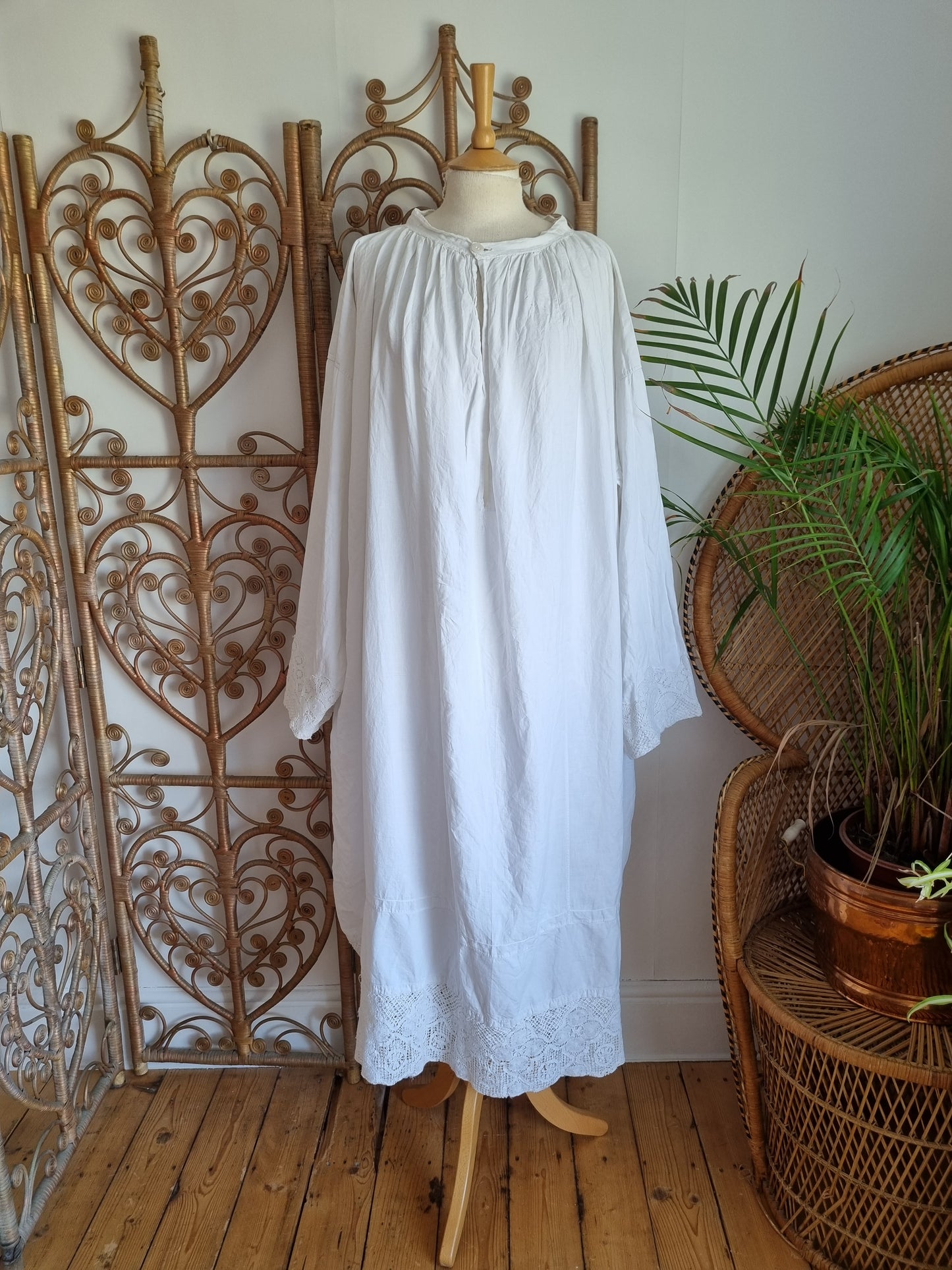 Vintage smock dress L XL